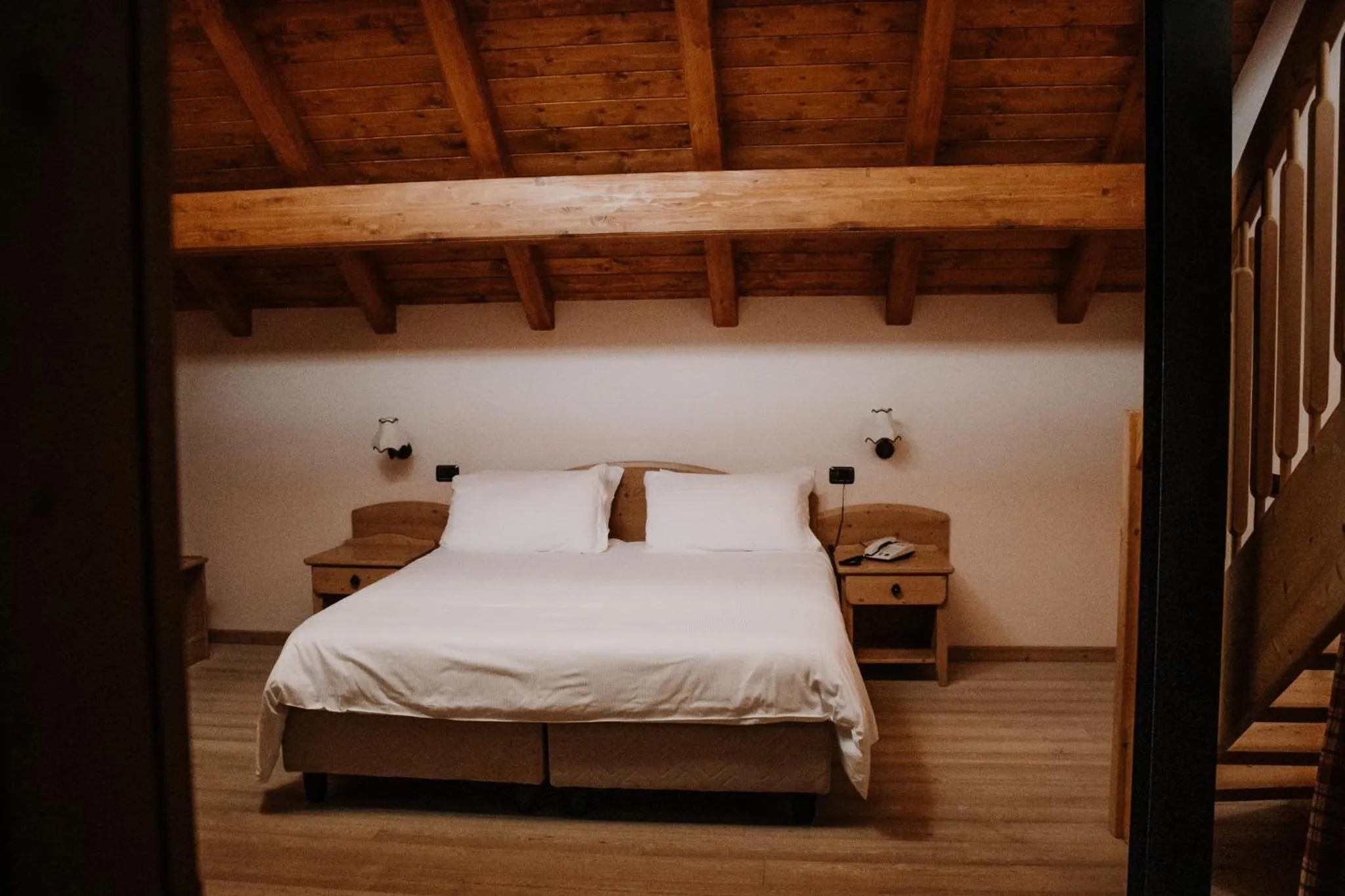 Bed in Principessa Giovanna Boutique Chalet