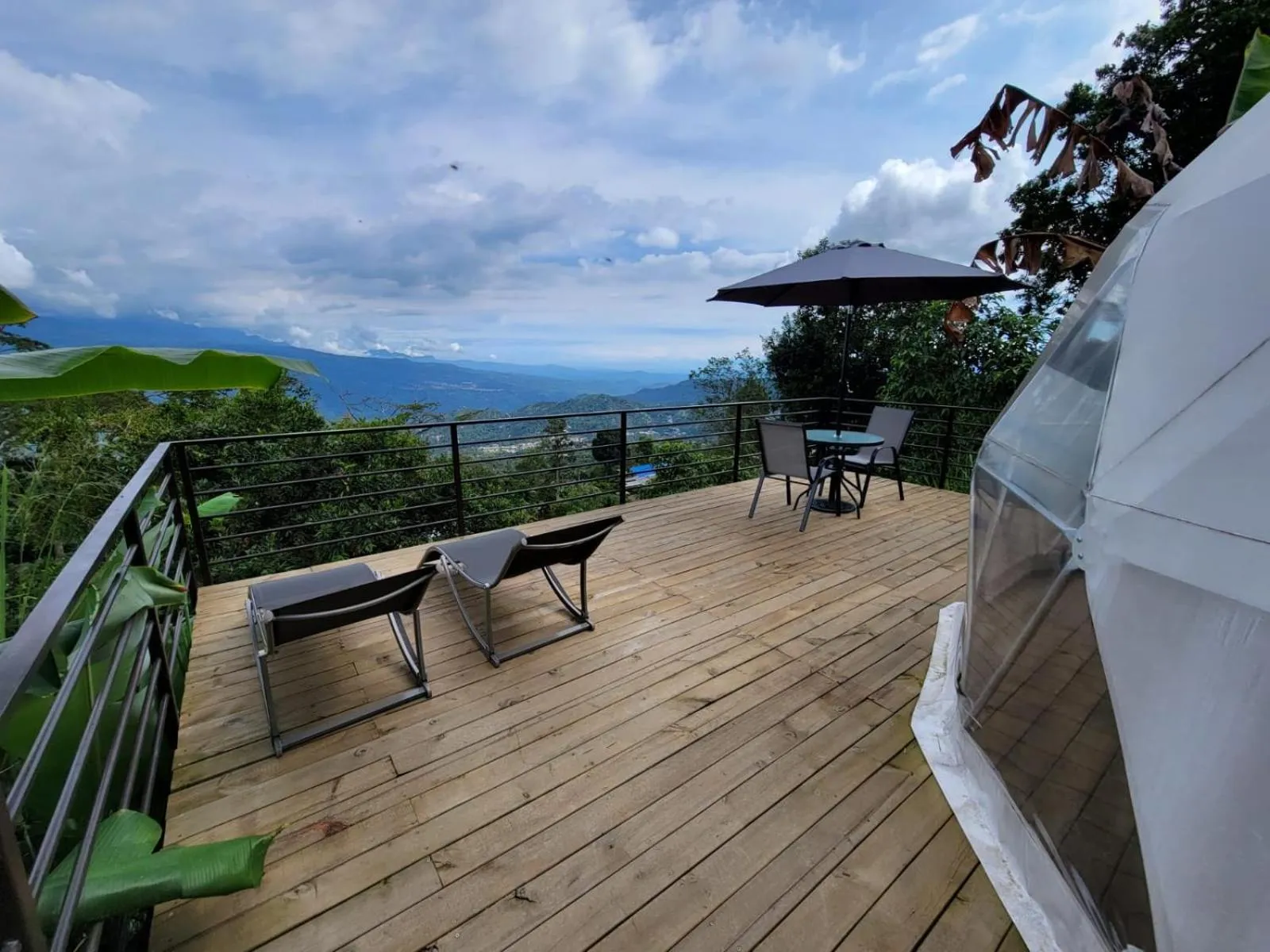Balcony/Terrace in Solaris Glamping Exclusive