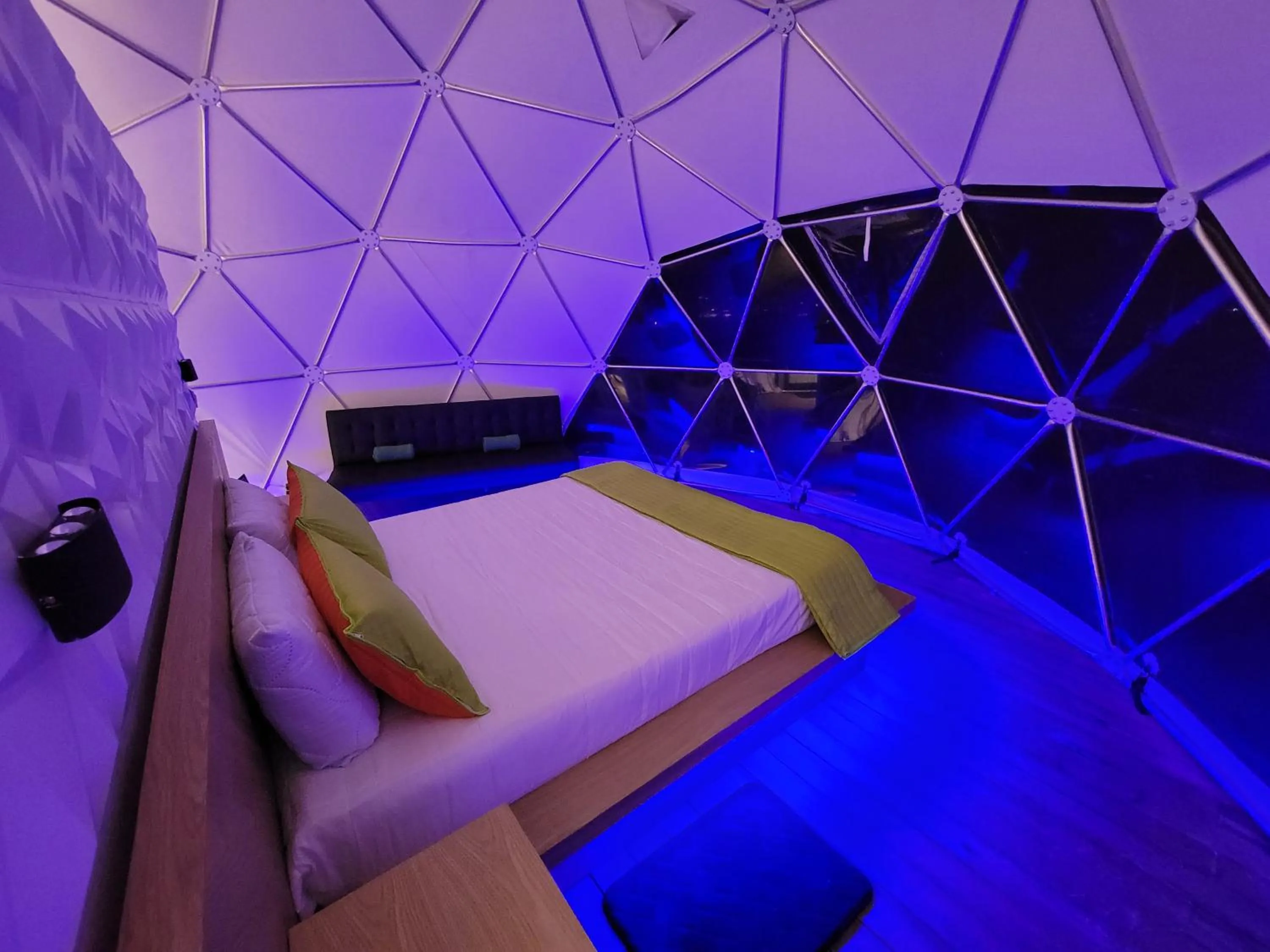 Bed in Solaris Glamping Exclusive
