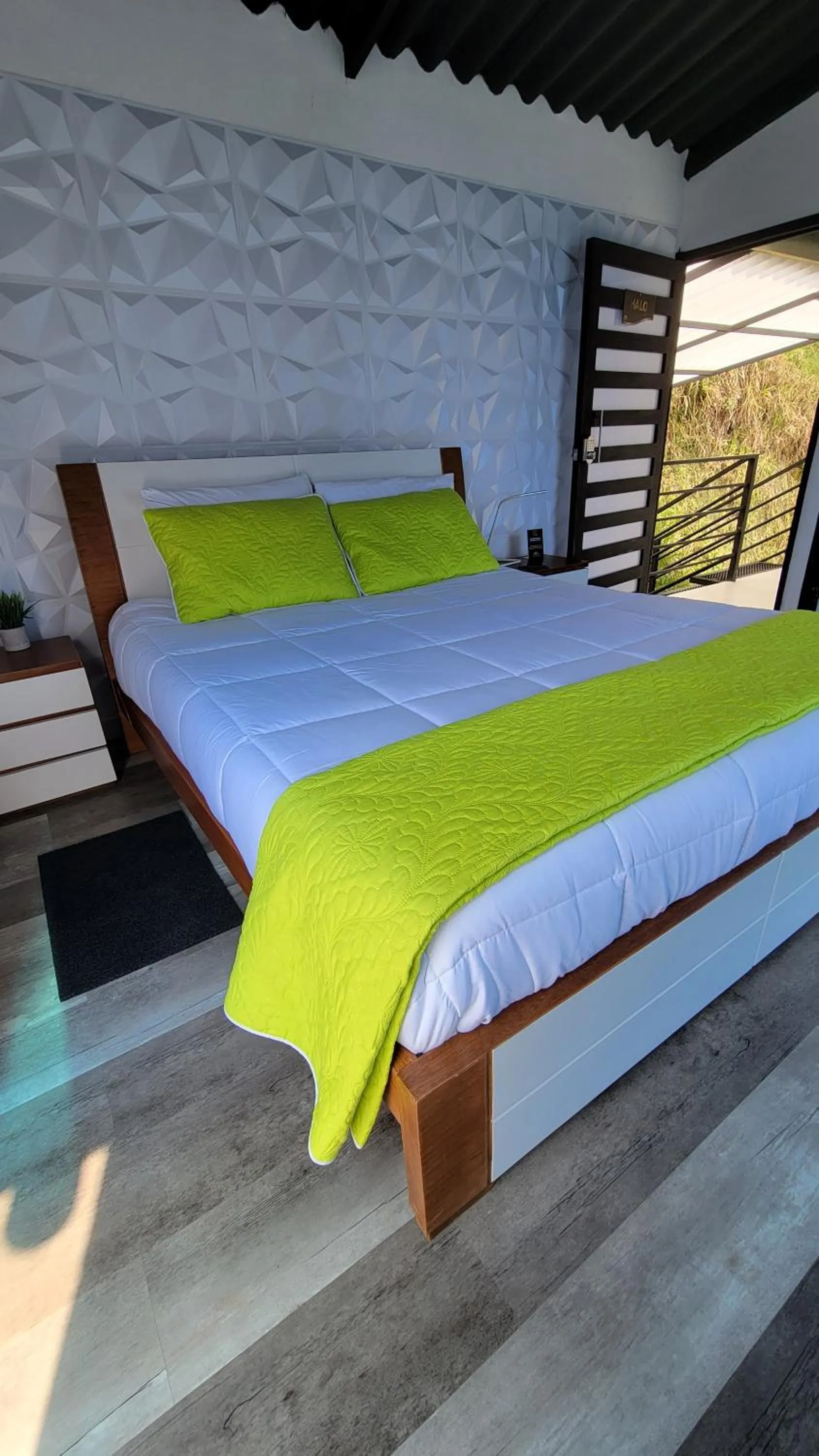 Bed in Solaris Glamping Exclusive