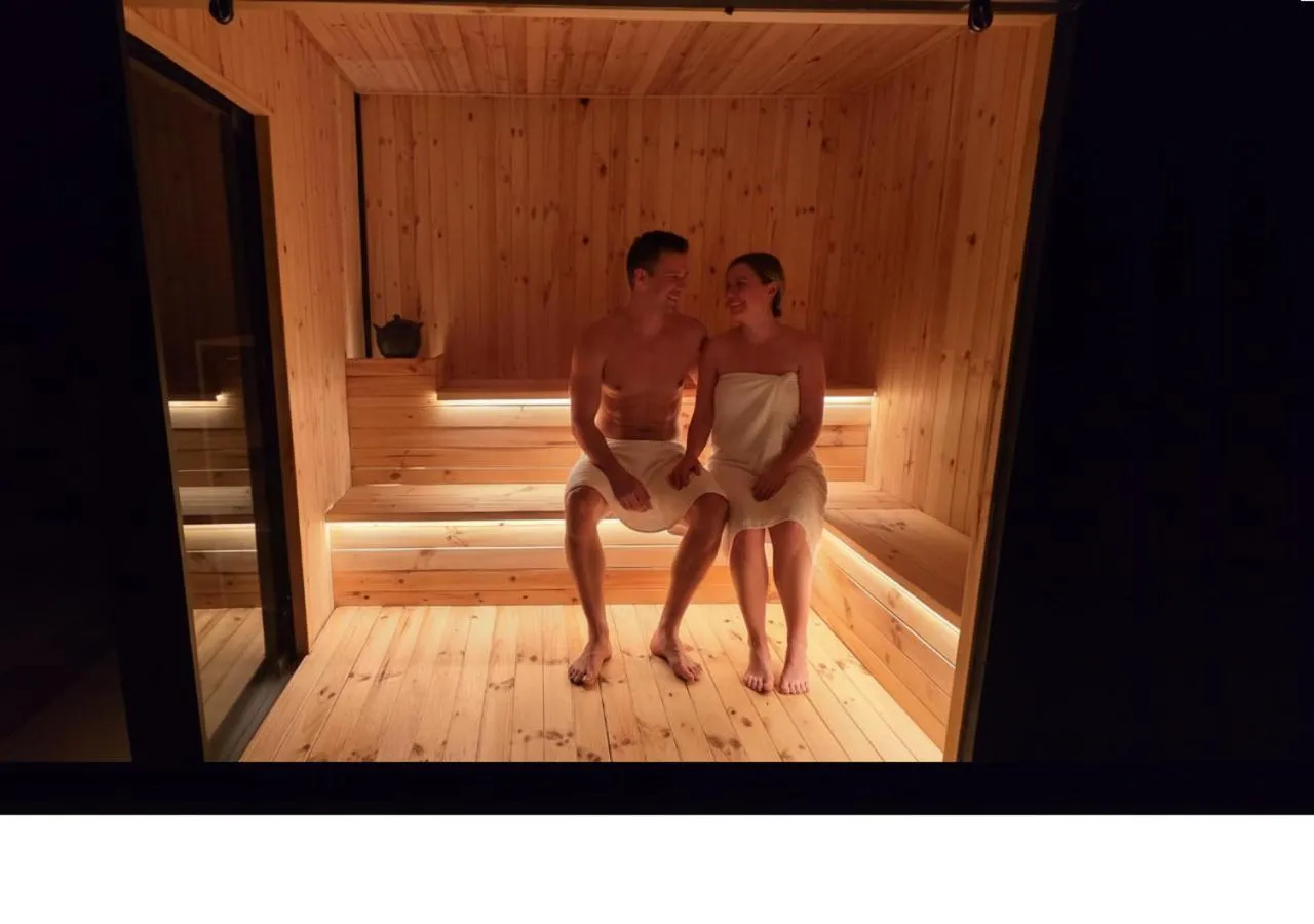 Sauna in Solaris Glamping Exclusive