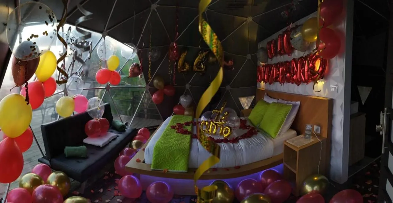 Decorative detail in Solaris Glamping Exclusive