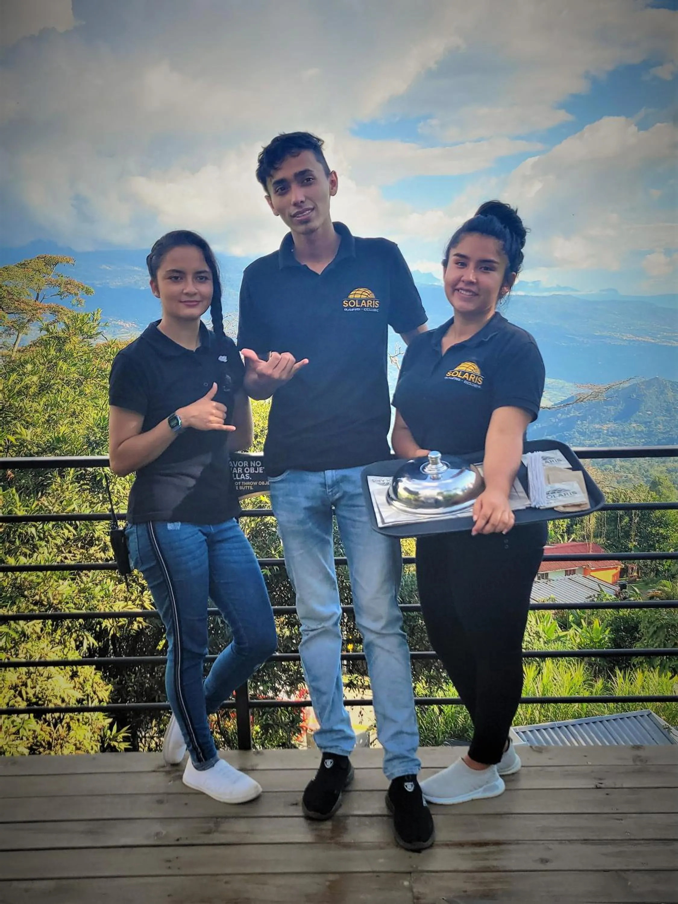 Staff in Solaris Glamping Exclusive