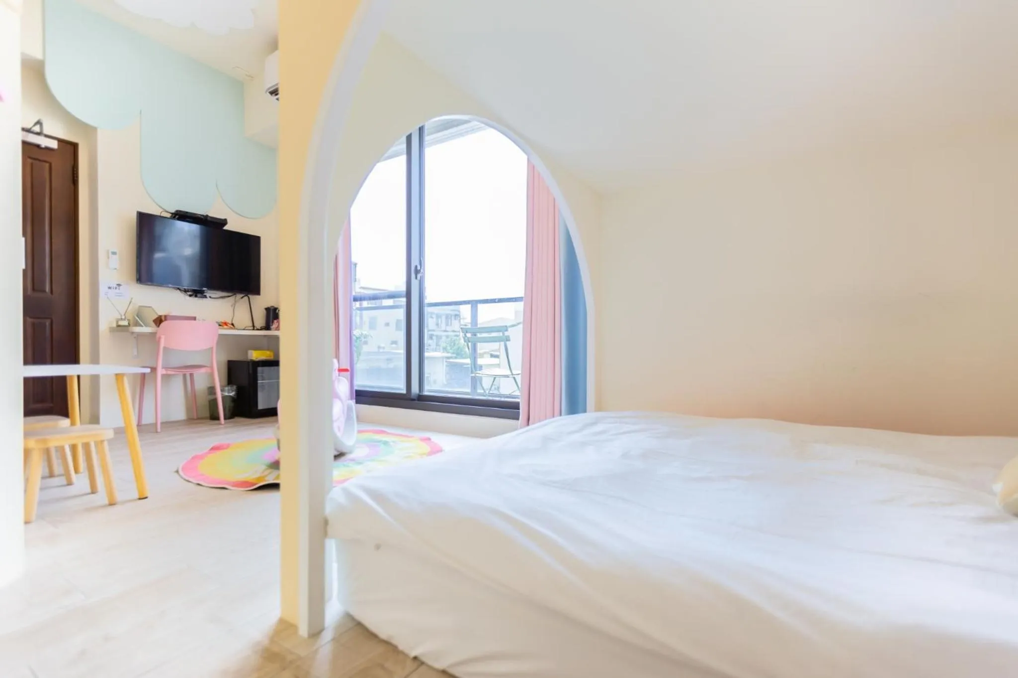 Bed in Sunlight Forest Homestay