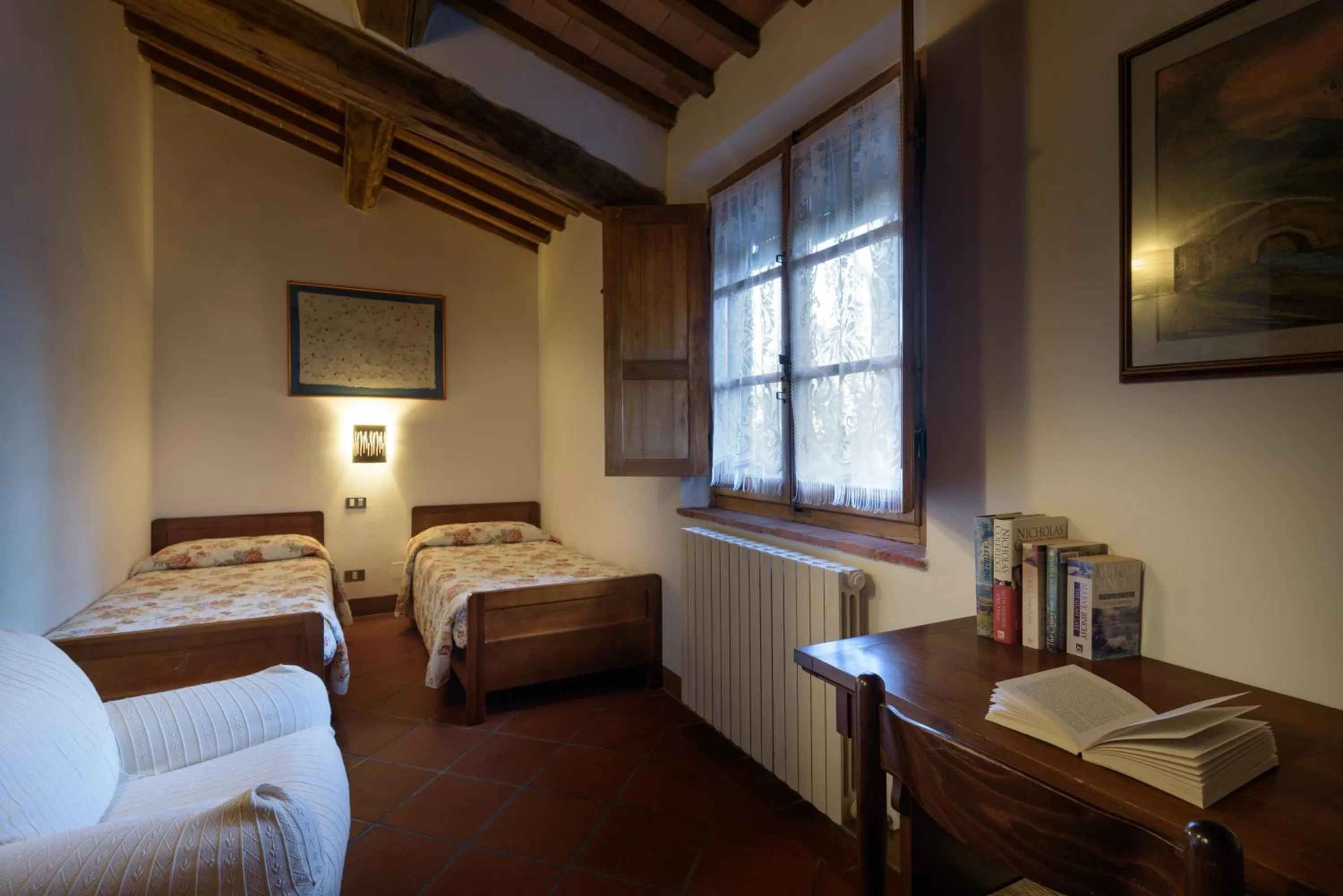 Bedroom, Bed in La Casa Delle Querce