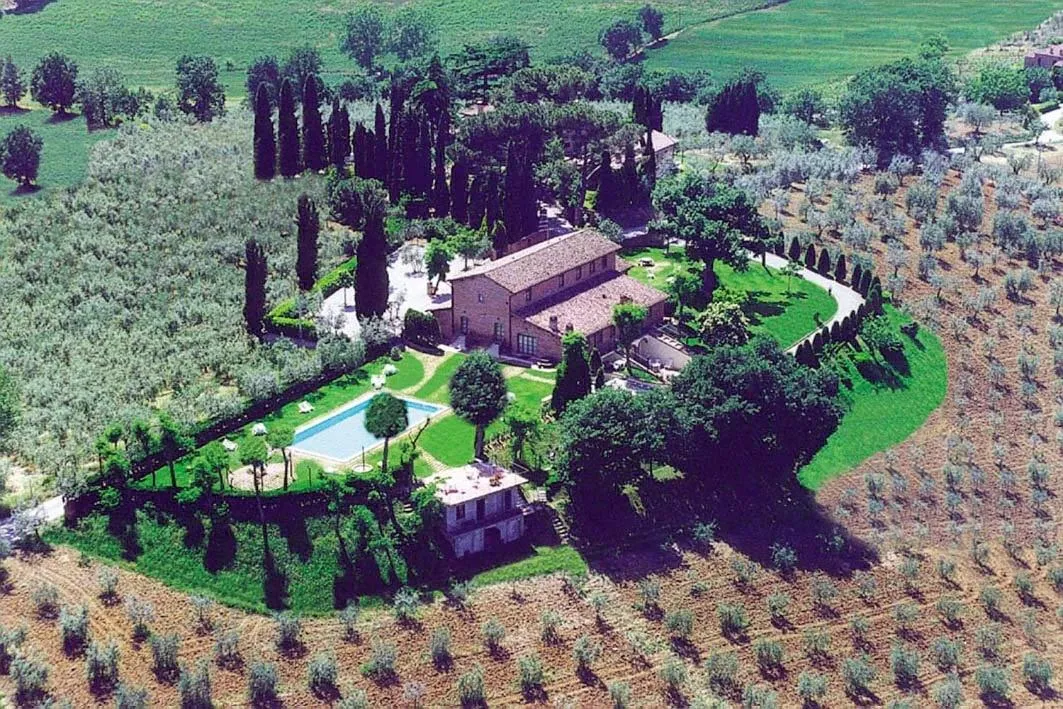 Bird's eye view in La Casa Delle Querce