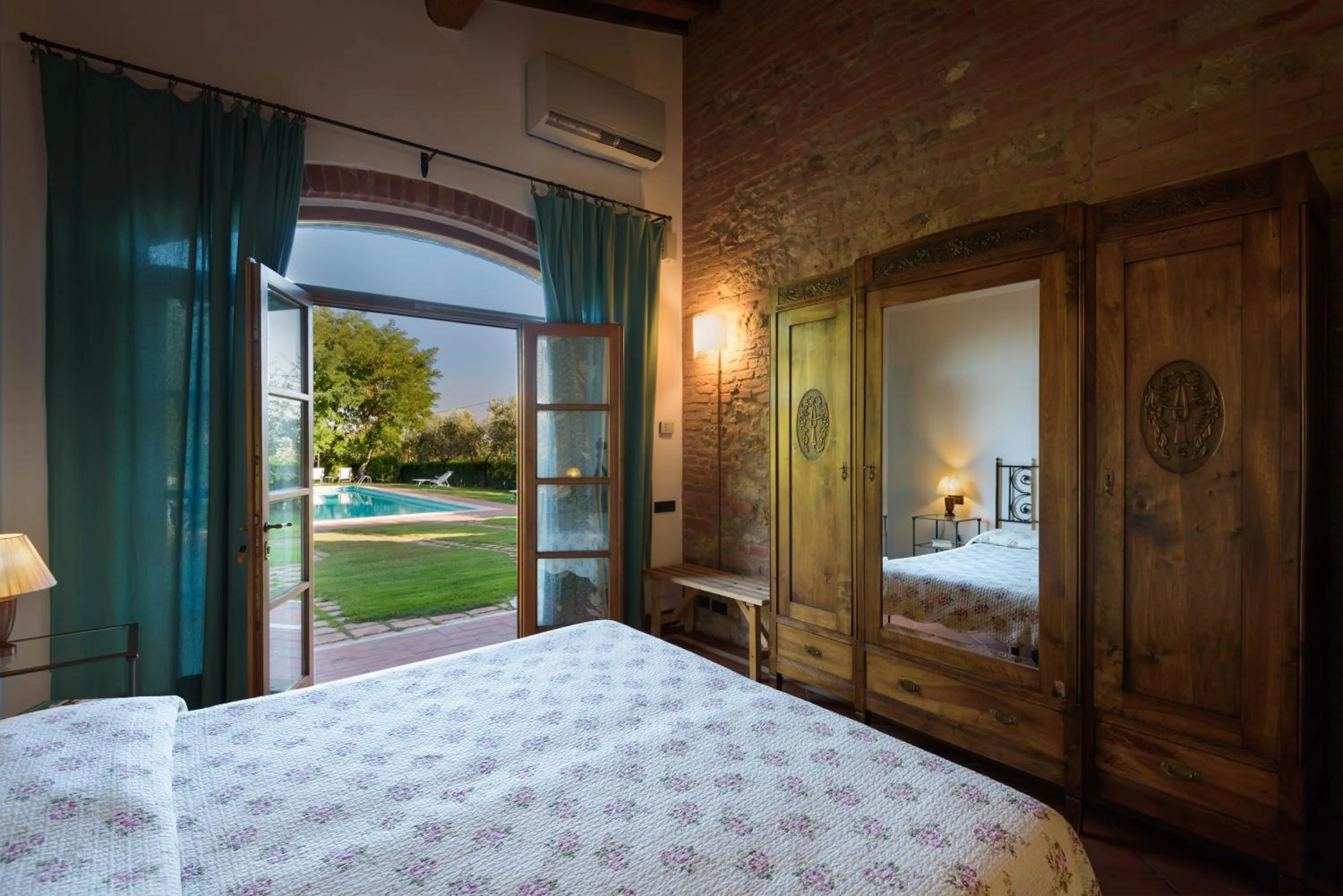 Bedroom, Bed in La Casa Delle Querce