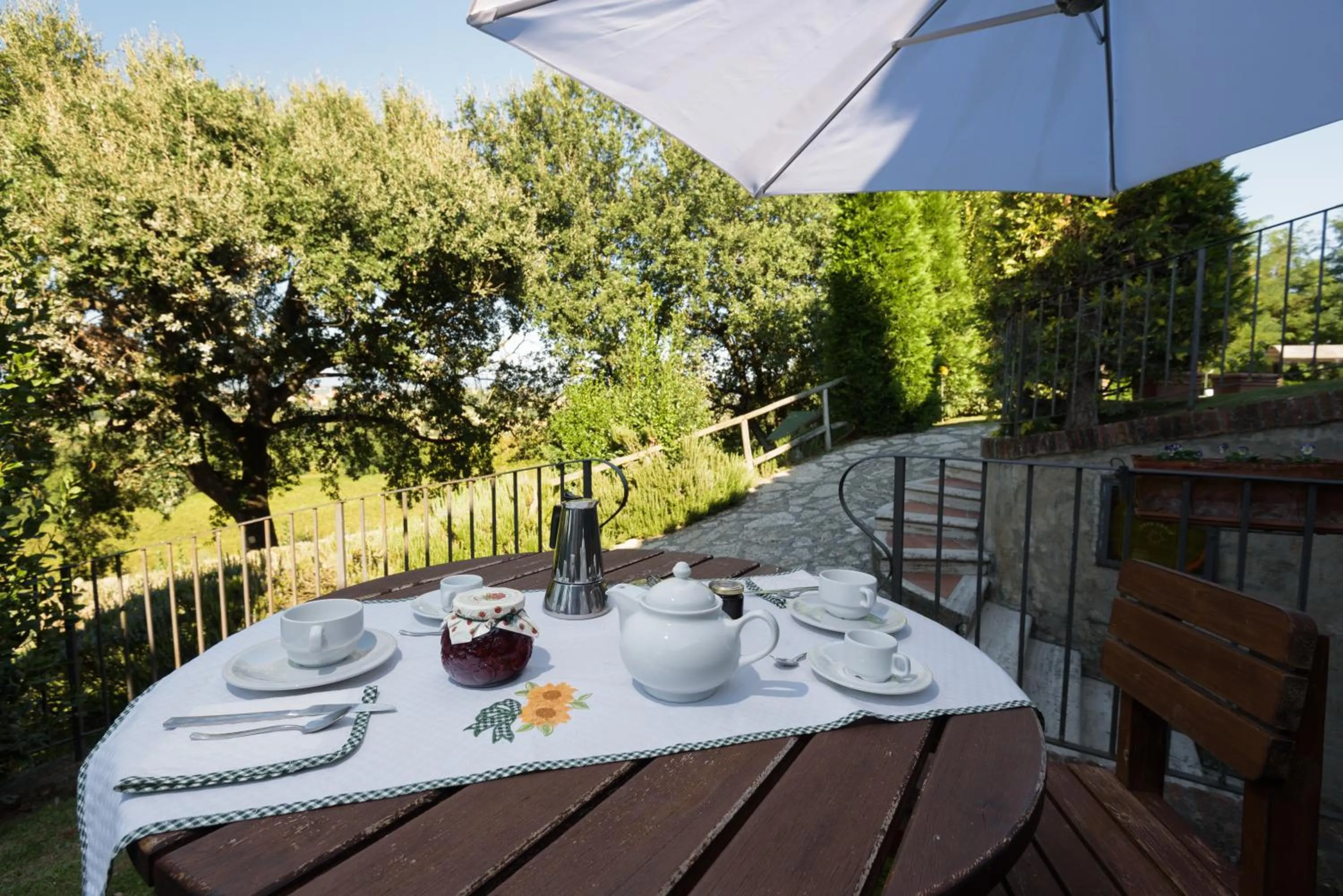 Balcony/Terrace in La Casa Delle Querce