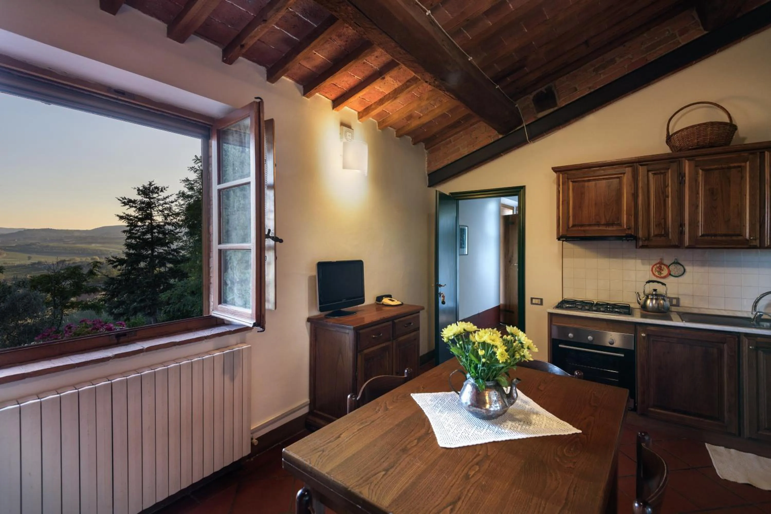 Kitchen or kitchenette in La Casa Delle Querce