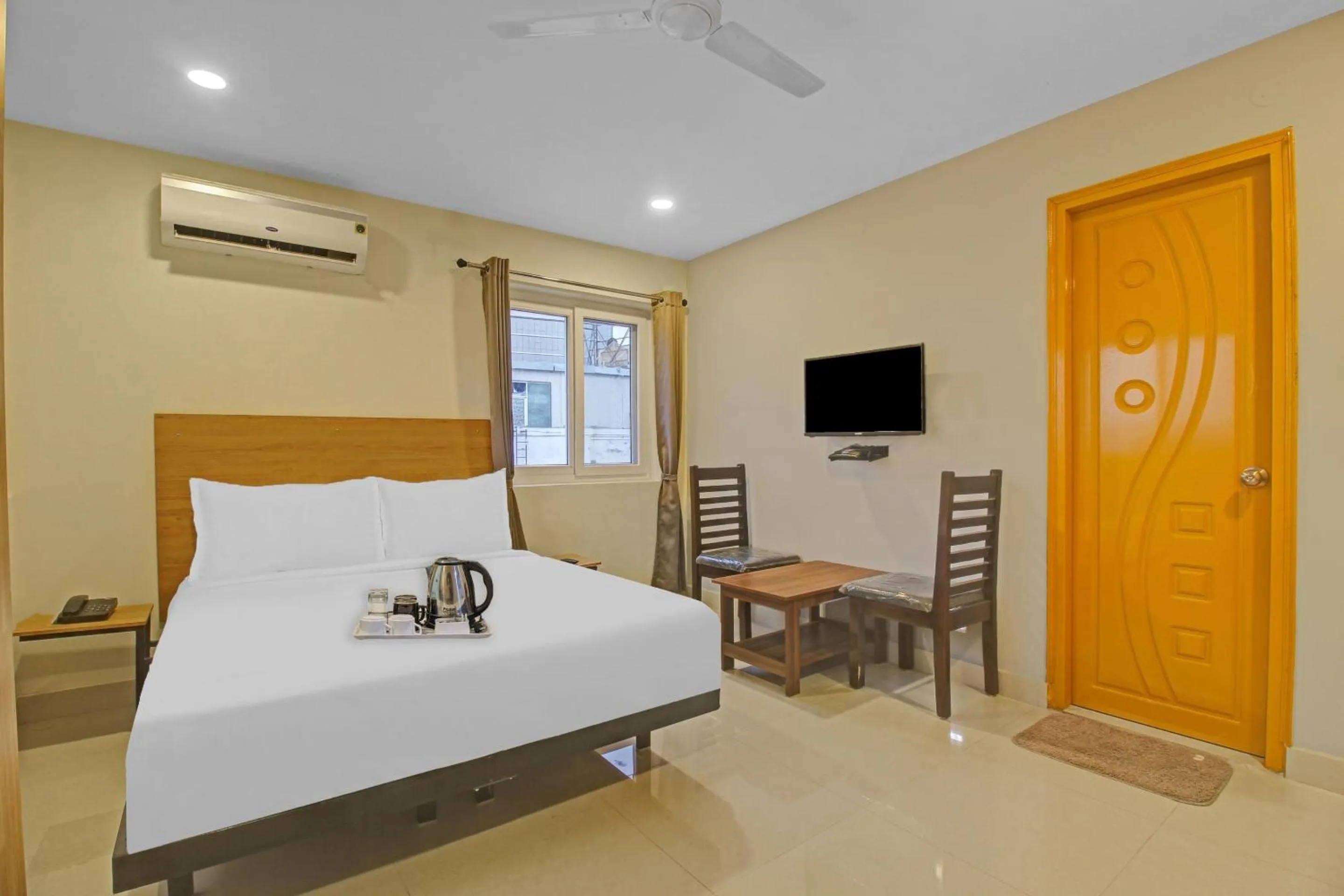Bedroom, Bed in Townhouse Whiteridge Gachibowli Near AIG Hospital