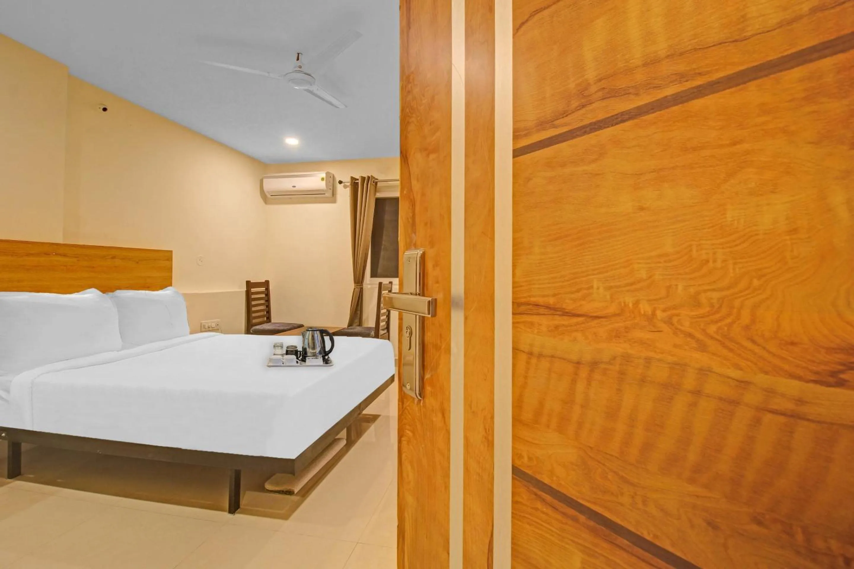 Bedroom, Bed in Townhouse Whiteridge Gachibowli Near AIG Hospital