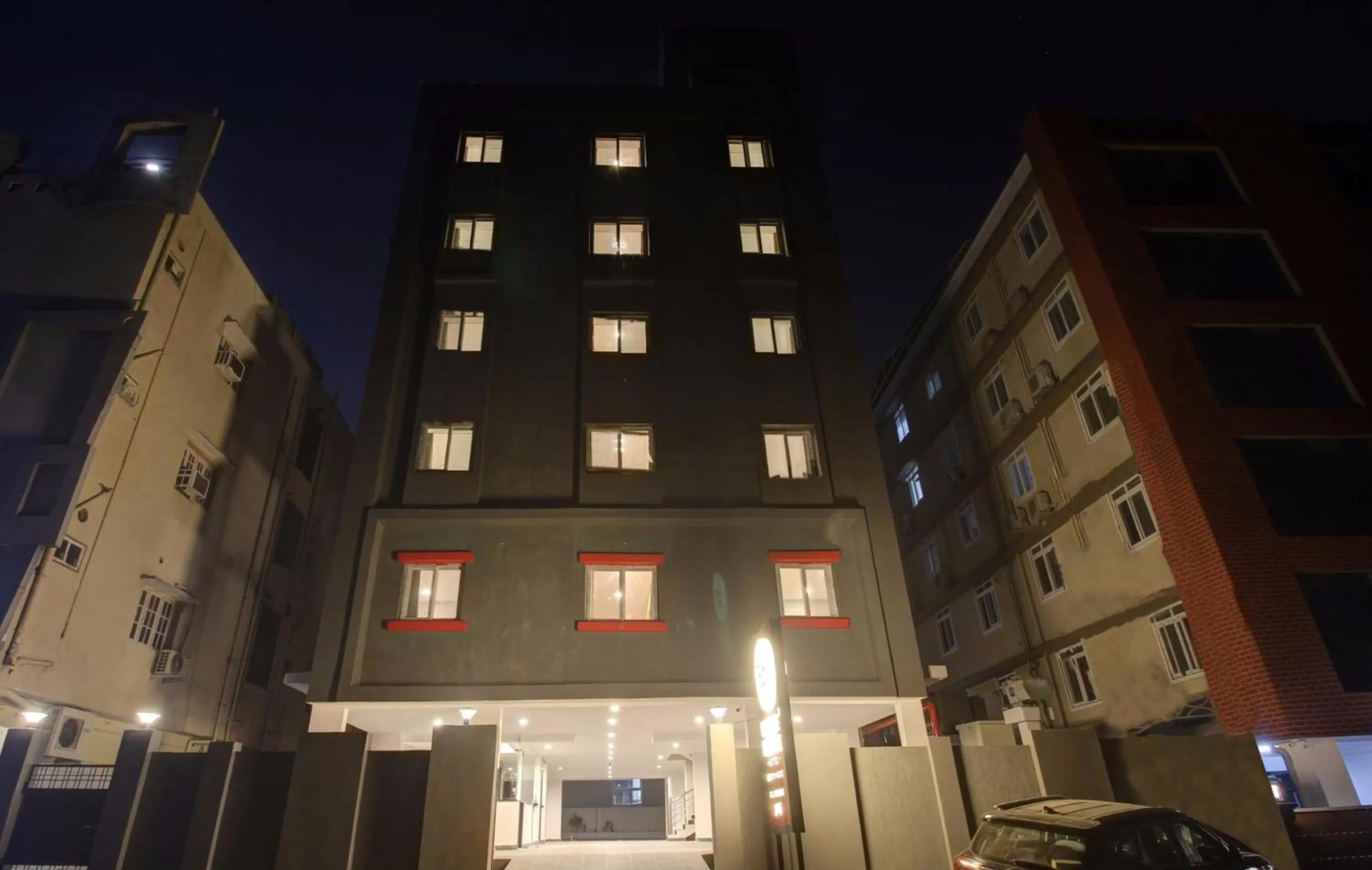 Facade/entrance in Townhouse Whiteridge Gachibowli Near AIG Hospital