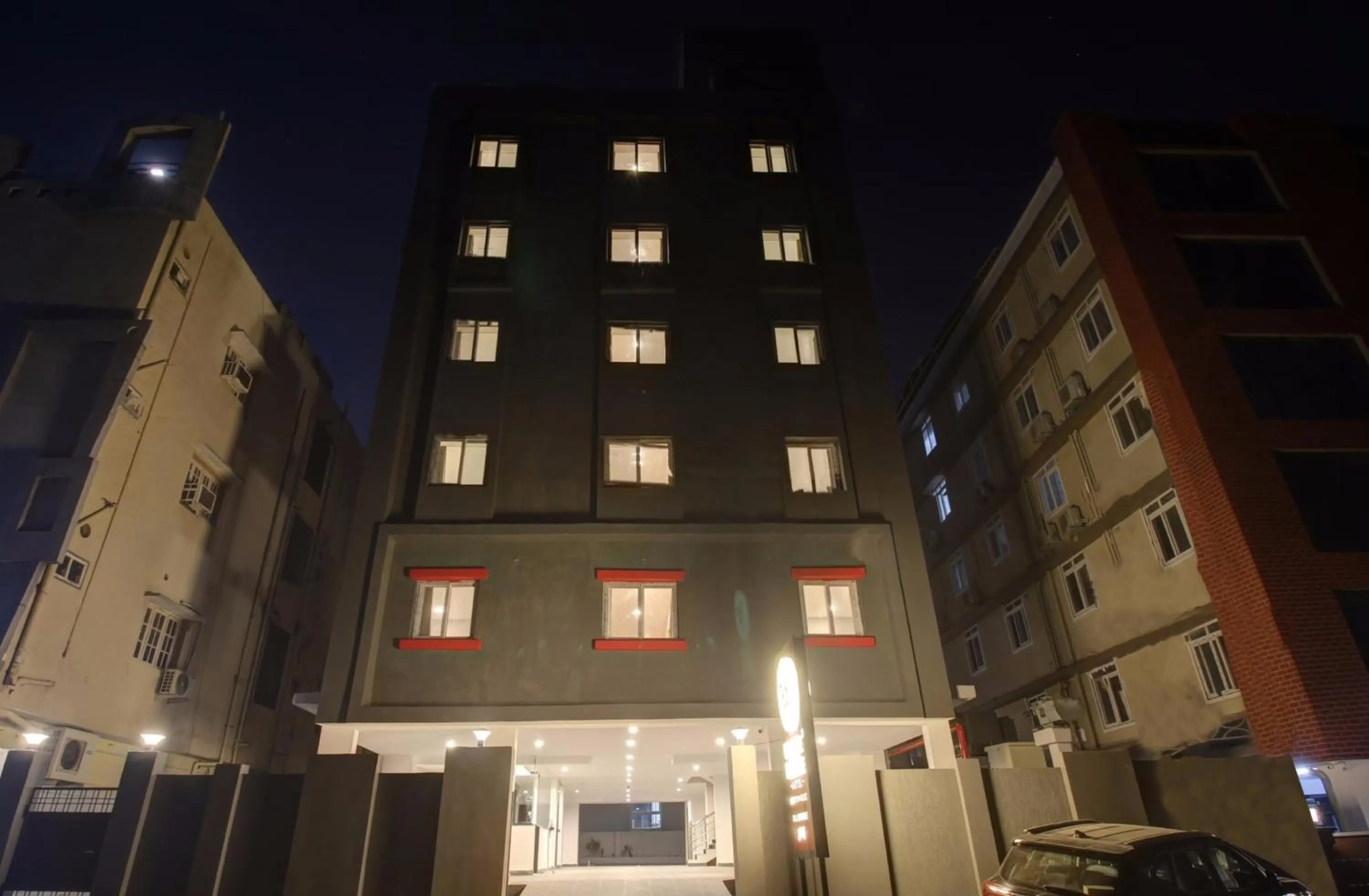 Facade/entrance in Townhouse Whiteridge Gachibowli Near AIG Hospital
