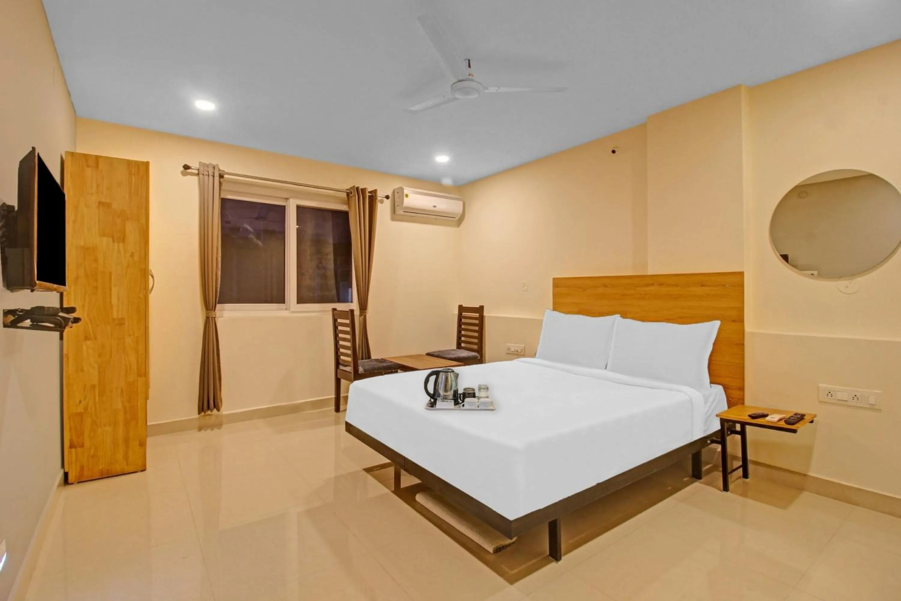 Bedroom, Bed in Townhouse Whiteridge Gachibowli Near AIG Hospital