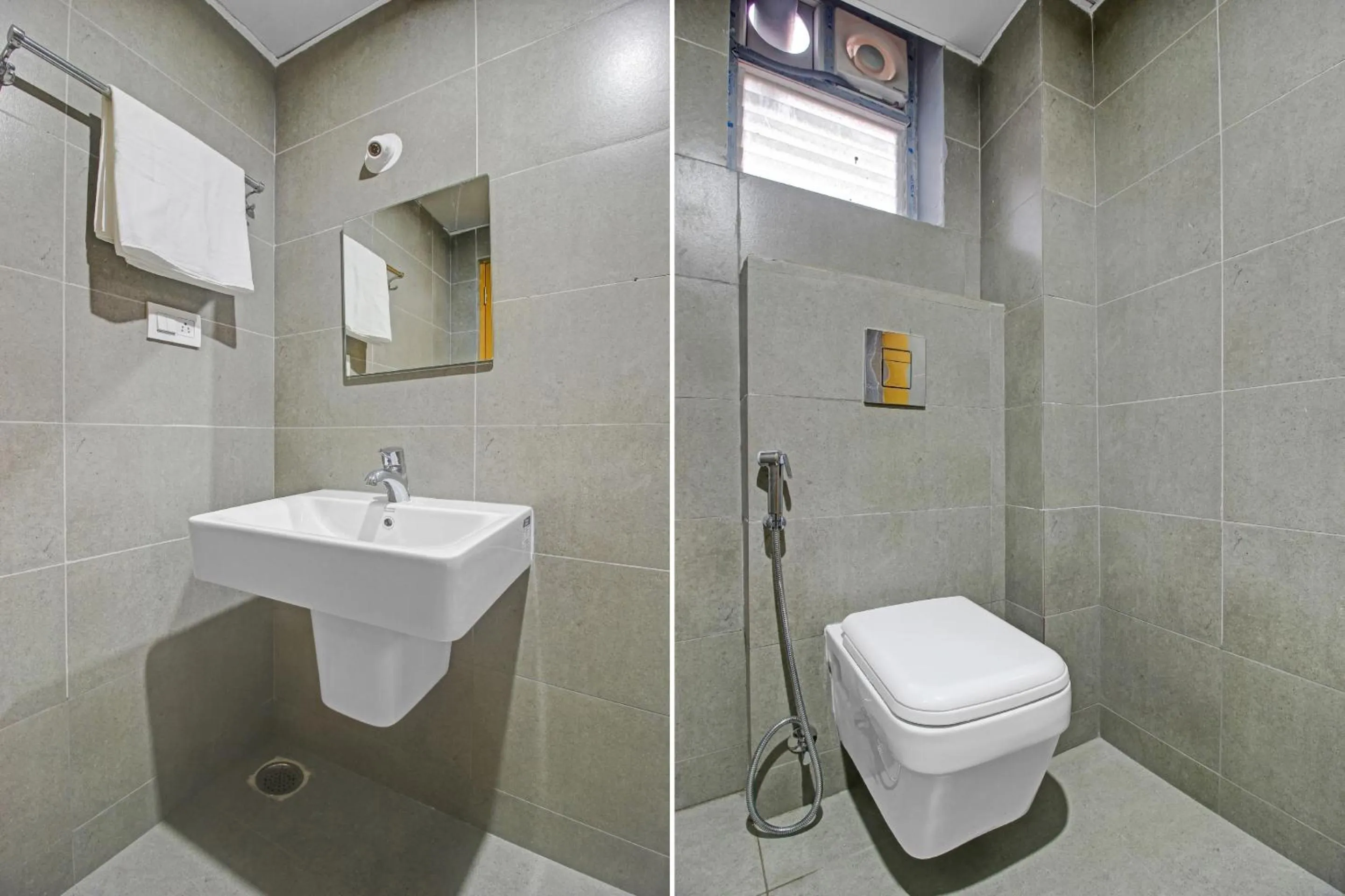 Bathroom in Townhouse Whiteridge Gachibowli Near AIG Hospital