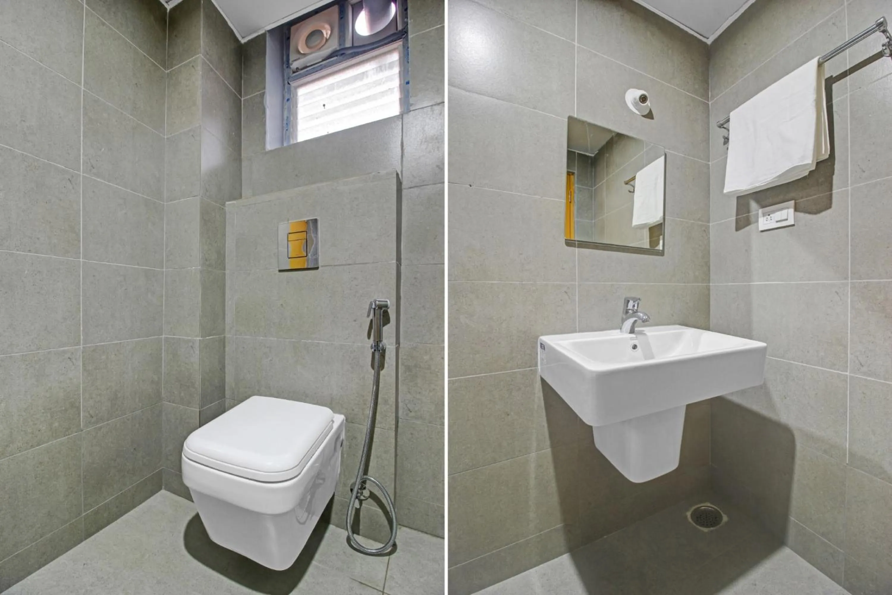 Bathroom in Townhouse Whiteridge Gachibowli Near AIG Hospital