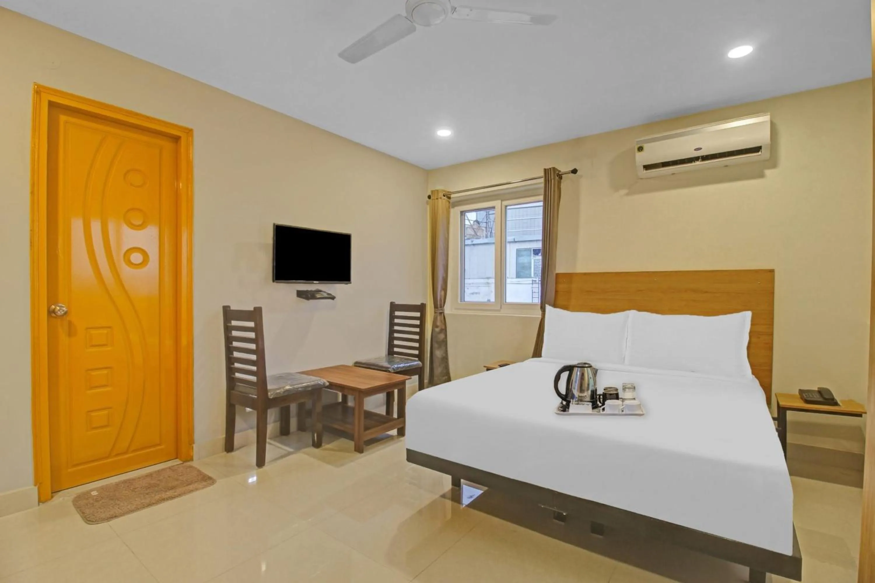 Bedroom, Bed in Townhouse Whiteridge Gachibowli Near AIG Hospital