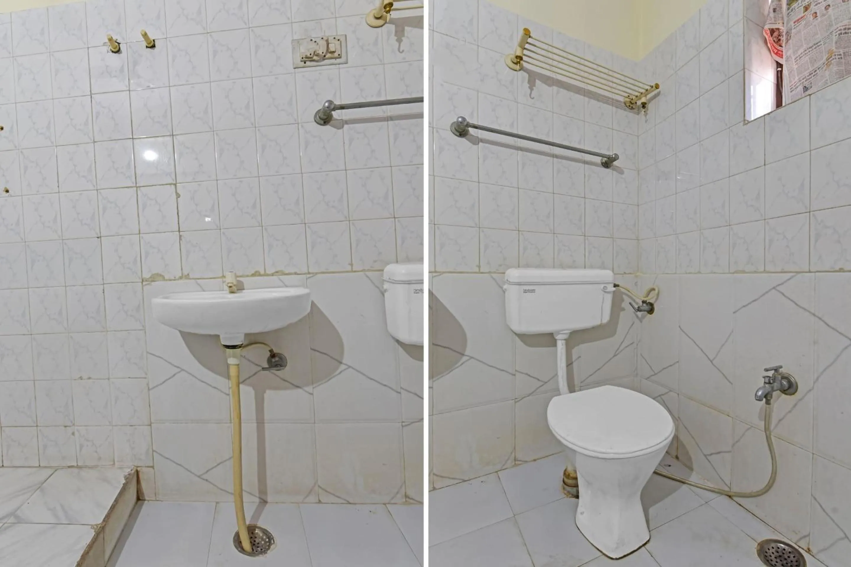 Bathroom in Hotel O Om Naman