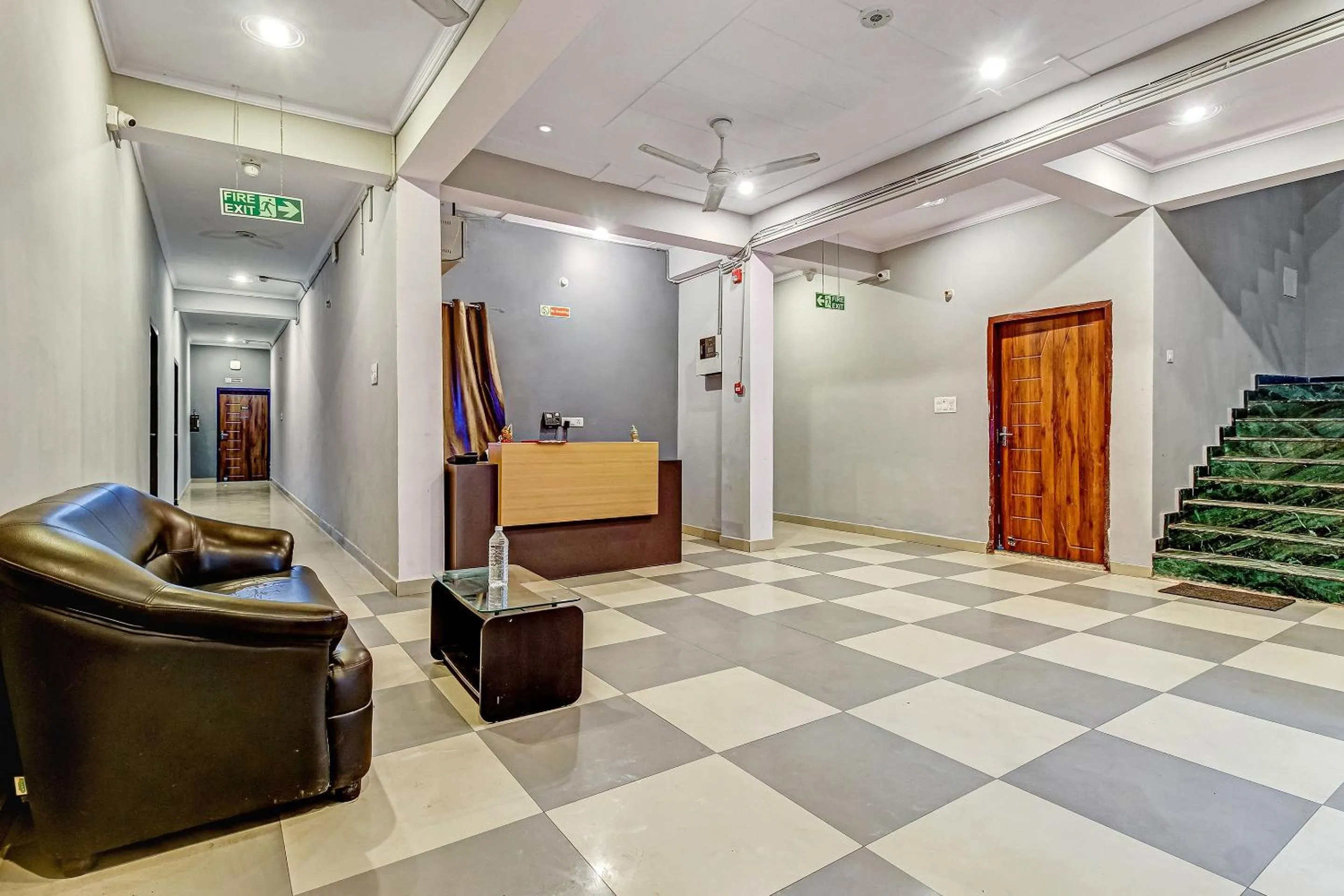 Lobby or reception in Super Hotel O Oriphic Inn