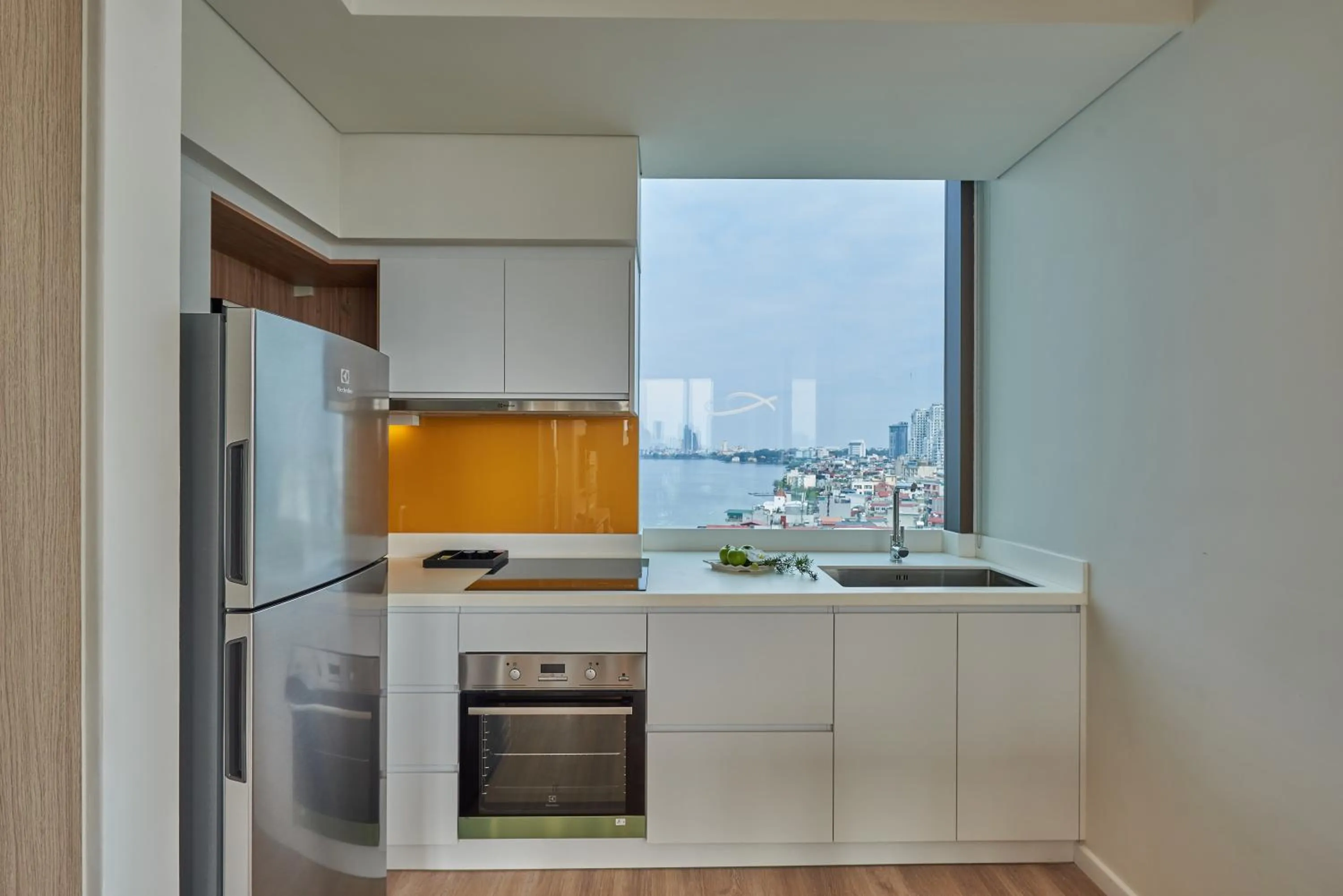 Kitchen or kitchenette in PARKROYAL Serviced Suites Hanoi