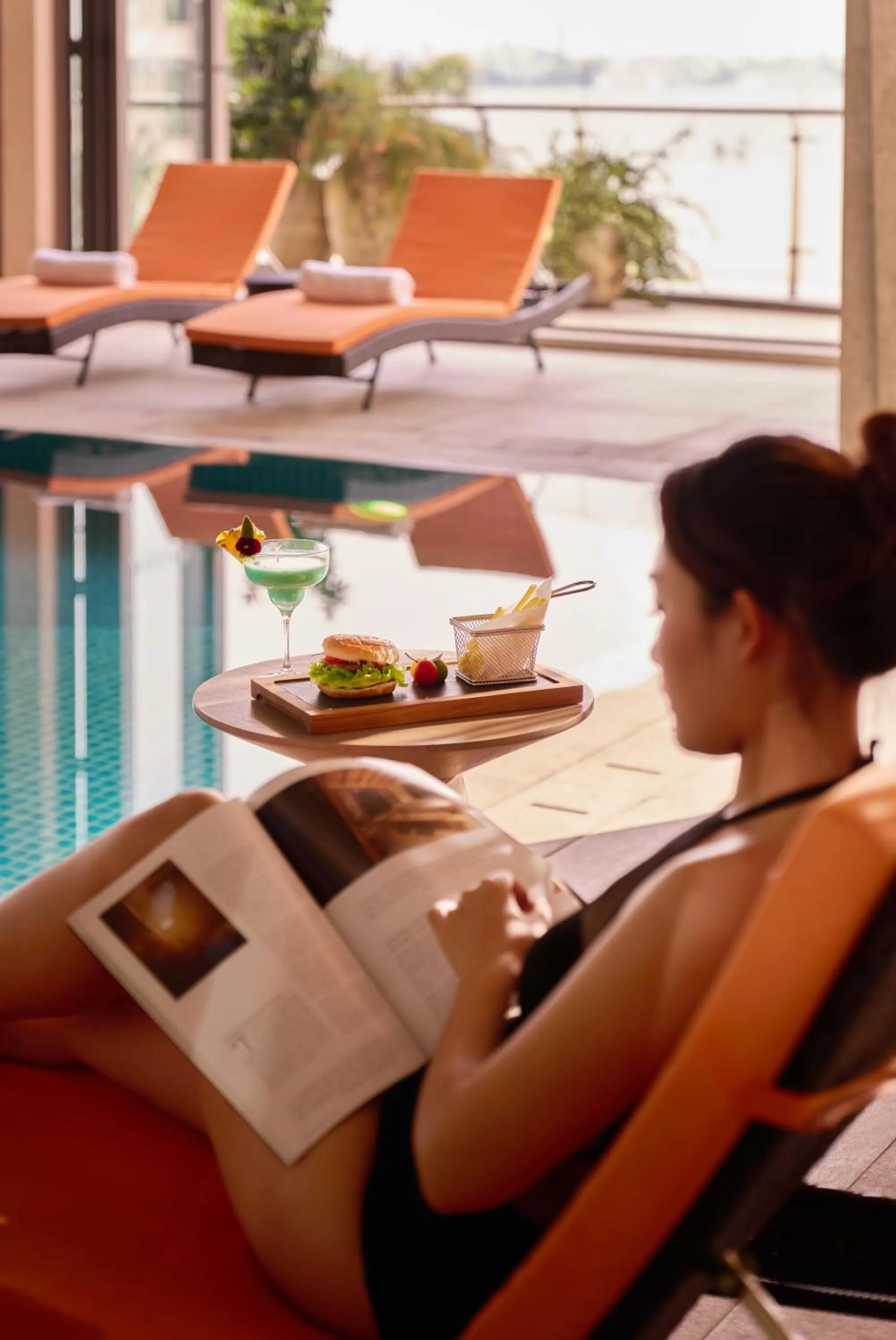 Swimming pool in PARKROYAL Serviced Suites Hanoi