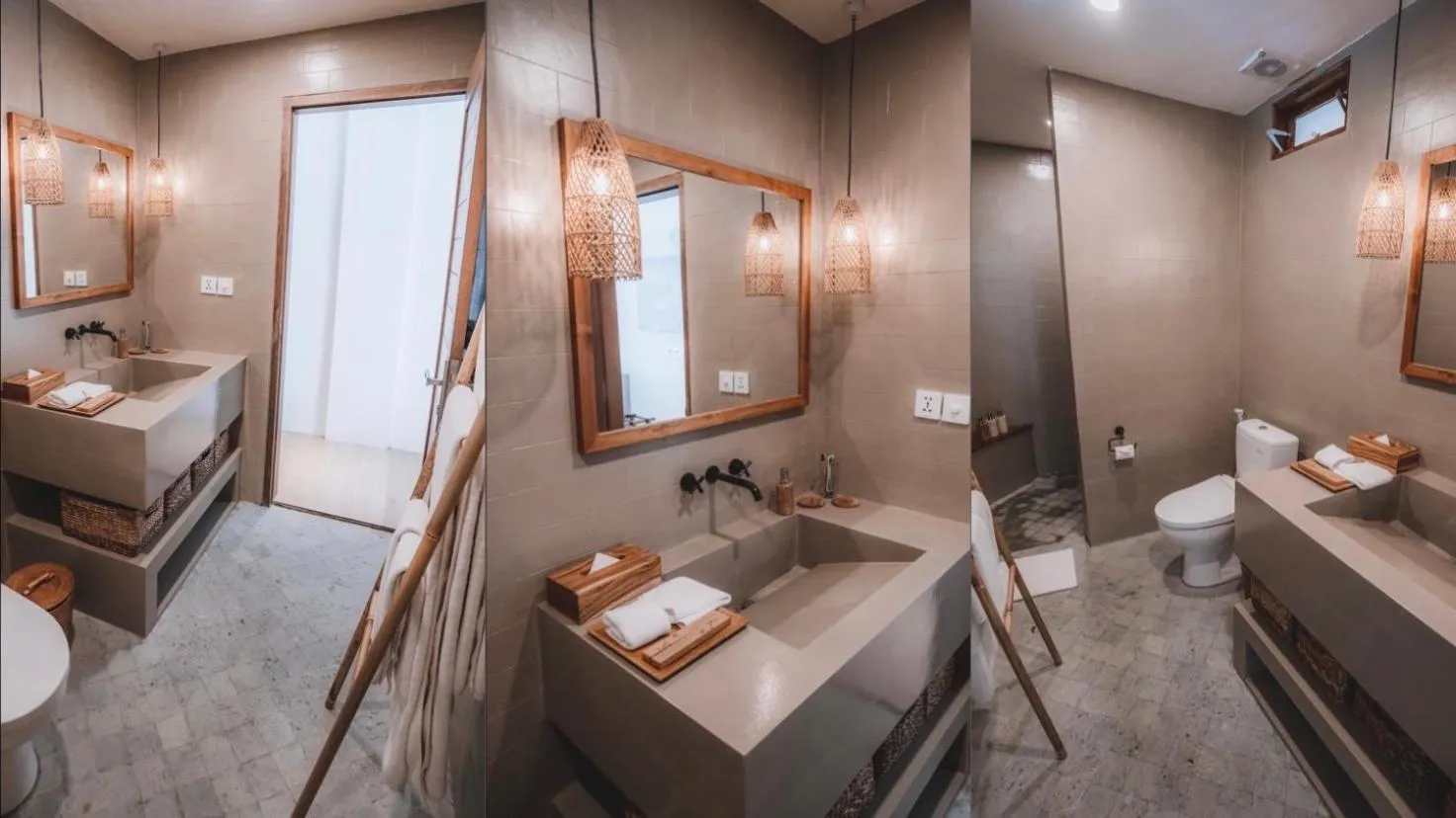 Bathroom in Legends Beachfront Resort