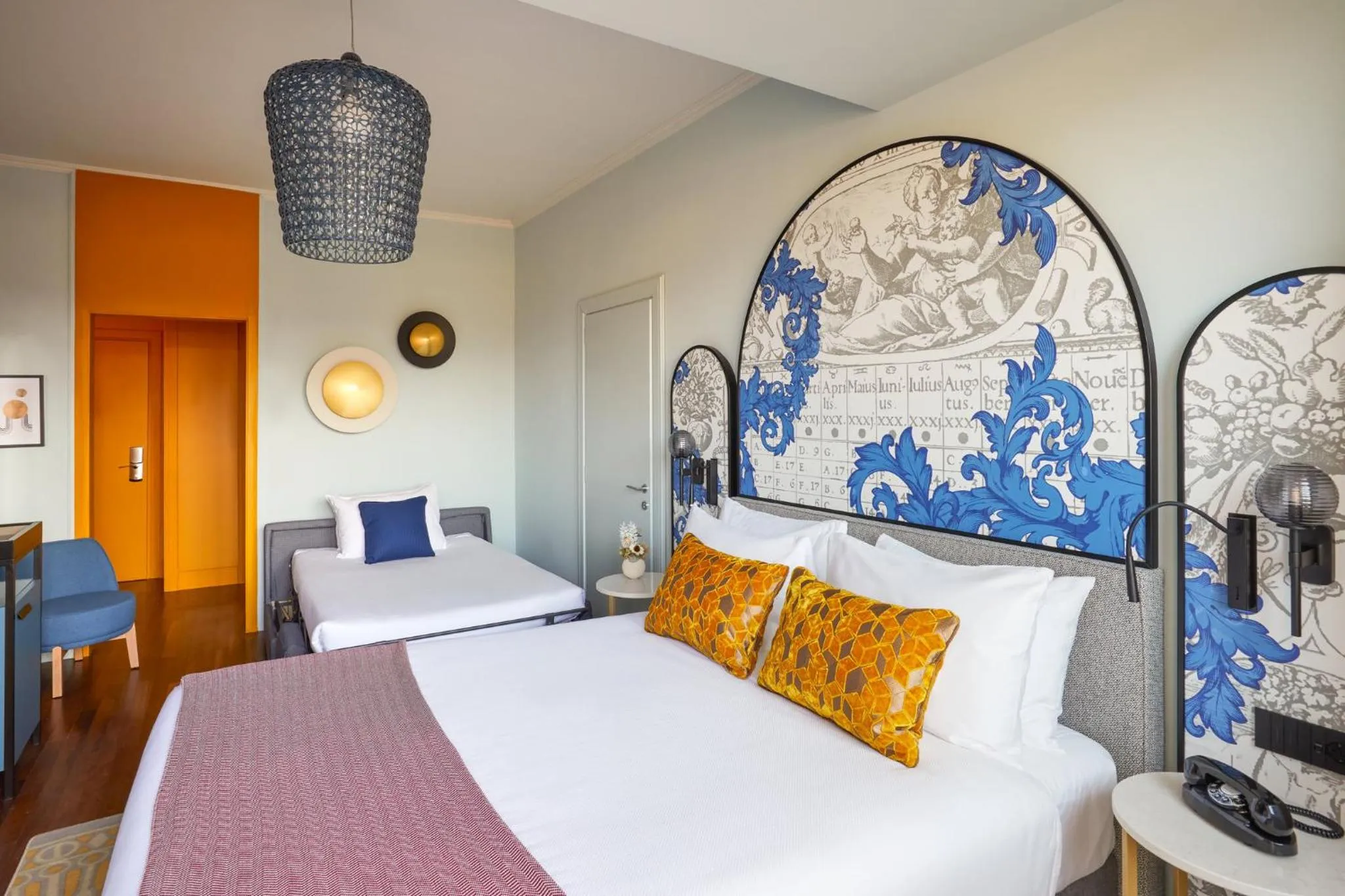 Photo of the whole room, Bed in Hotel Indigo Florence by IHG