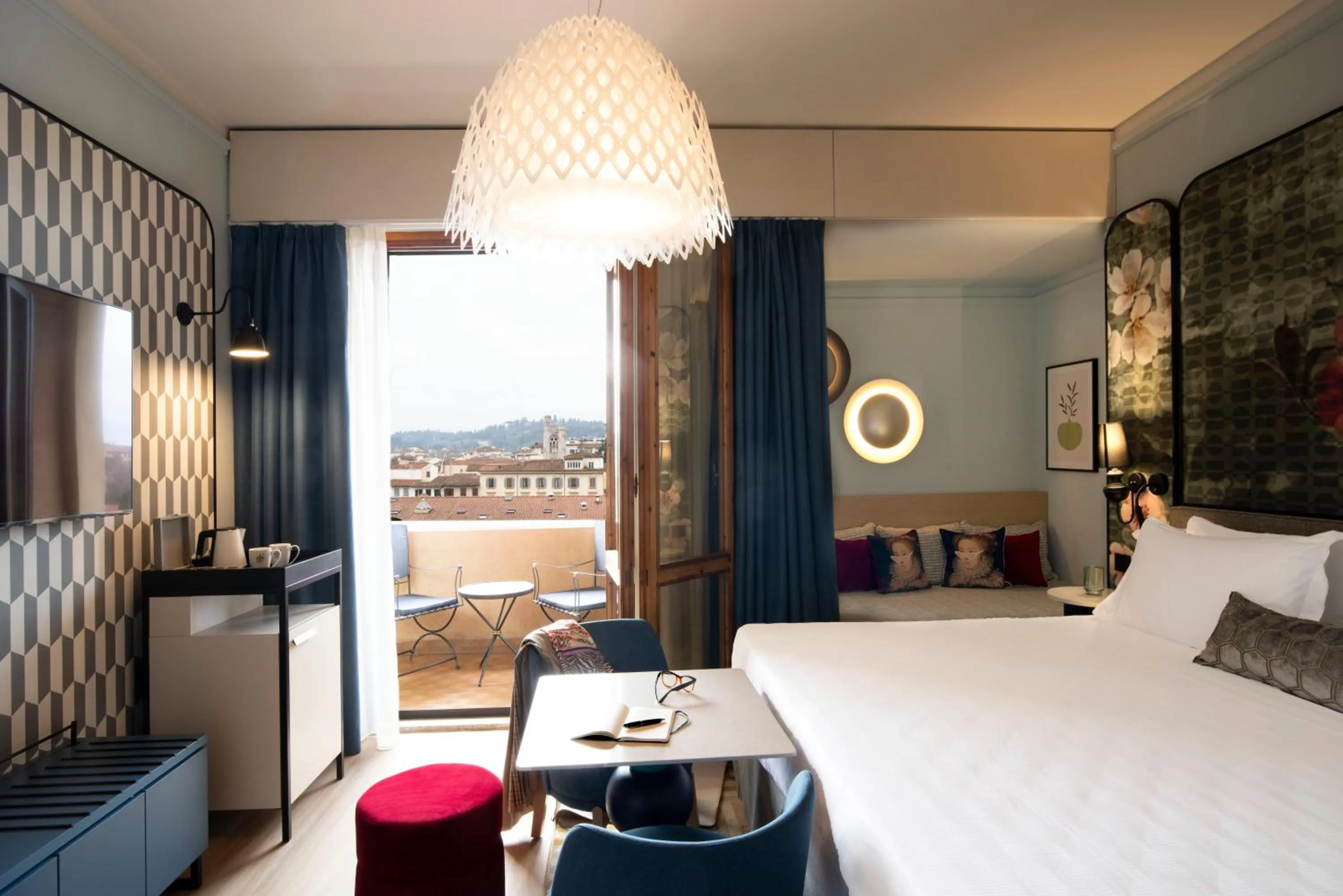 Bed in Hotel Indigo Florence by IHG