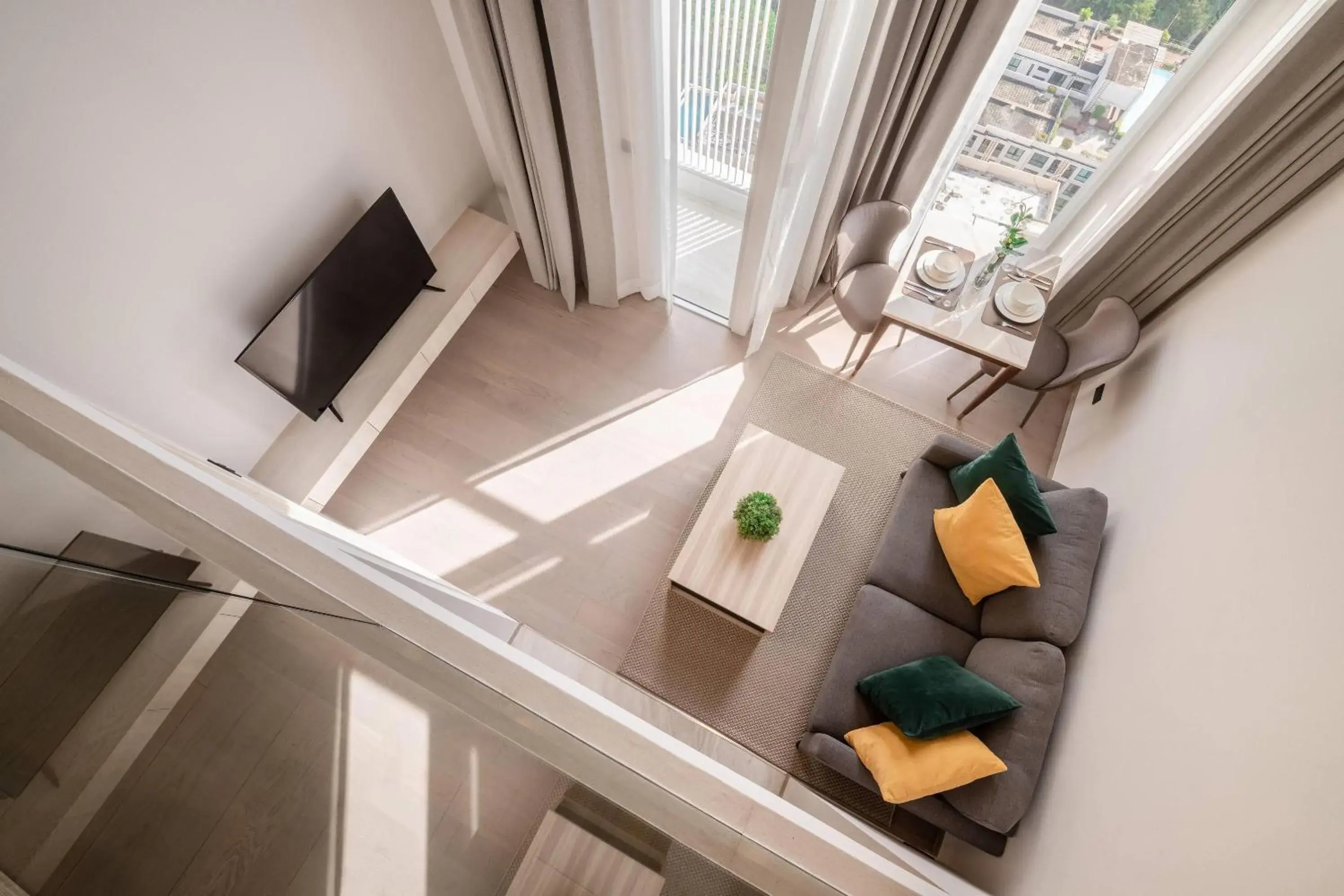 One-Bedroom Duplex King Suite in Wyndham Garden Bangkok Sukhumvit 42 One-Bedroom Duplex King Suite in Wyndham Garden Bangkok Sukhumvit 42