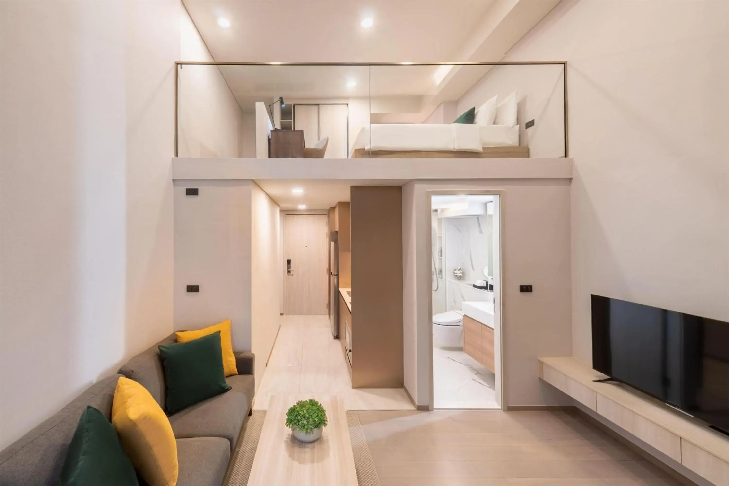 One-Bedroom Duplex Queen Suite in Wyndham Garden Bangkok Sukhumvit 42 One-Bedroom Duplex Queen Suite in Wyndham Garden Bangkok Sukhumvit 42