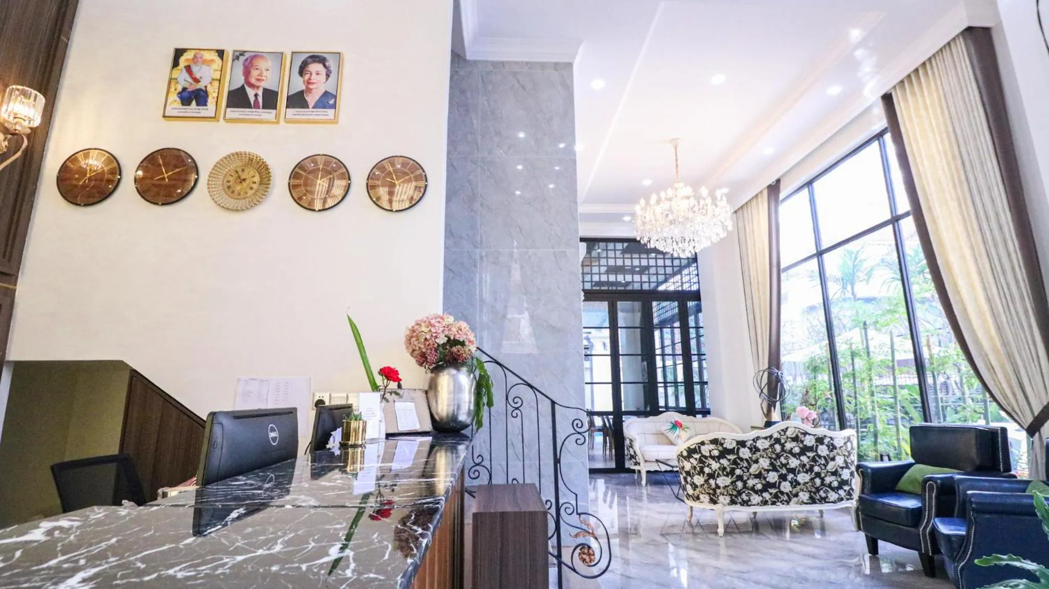 Lobby or reception in Mettavary Hotel