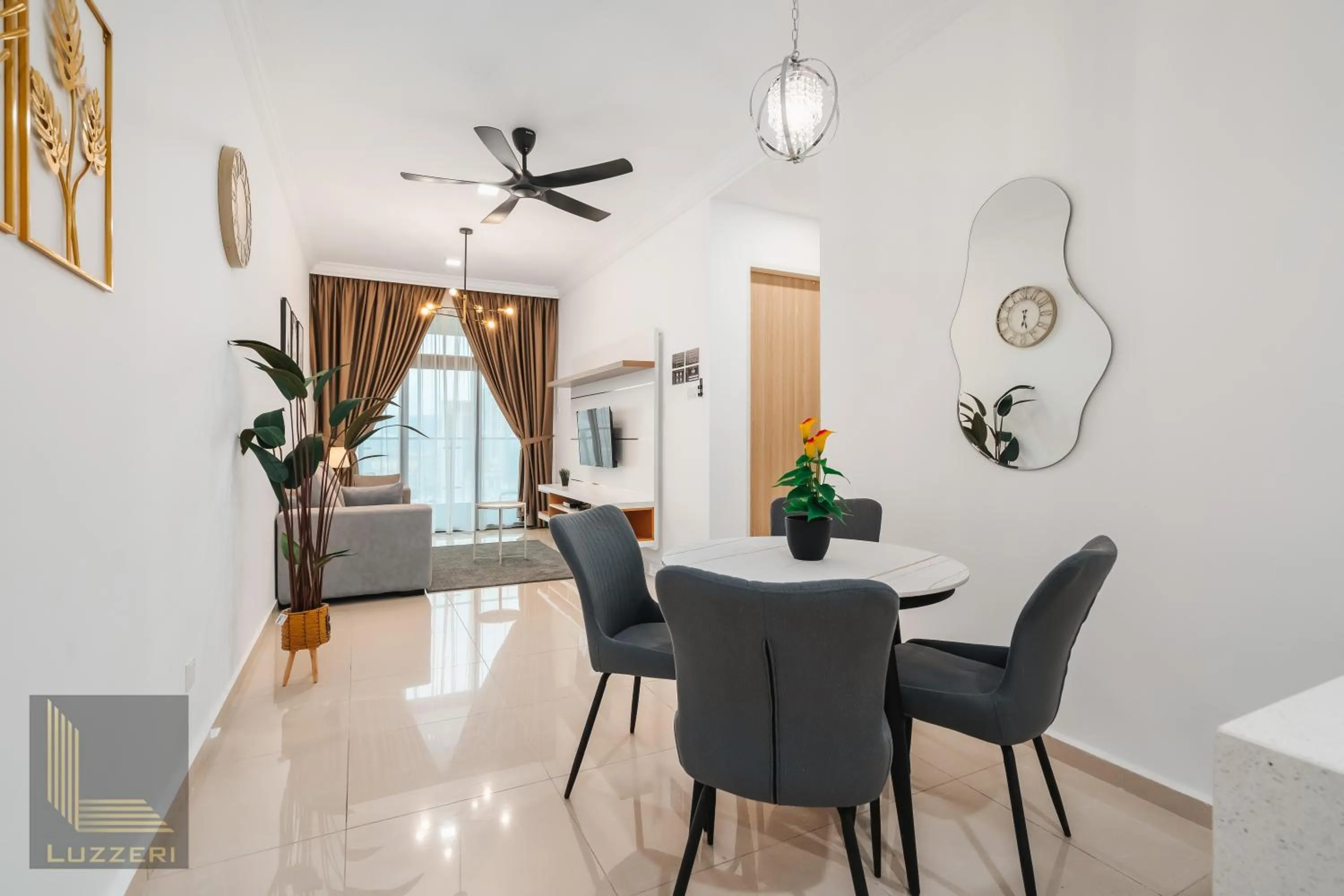 TV and multimedia in Legasi Kampung Baru Guesthouse