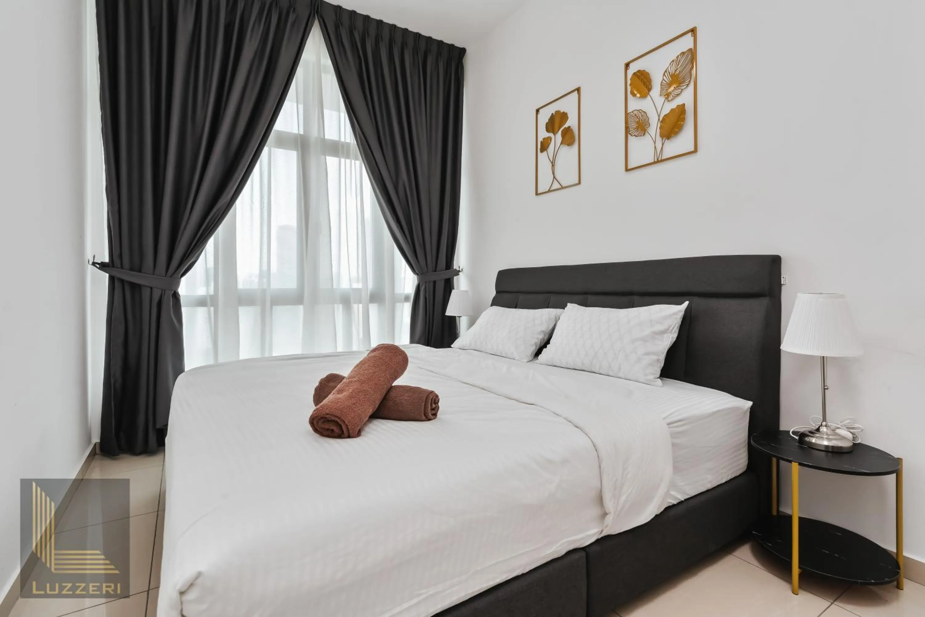 Bed in Legasi Kampung Baru Guesthouse