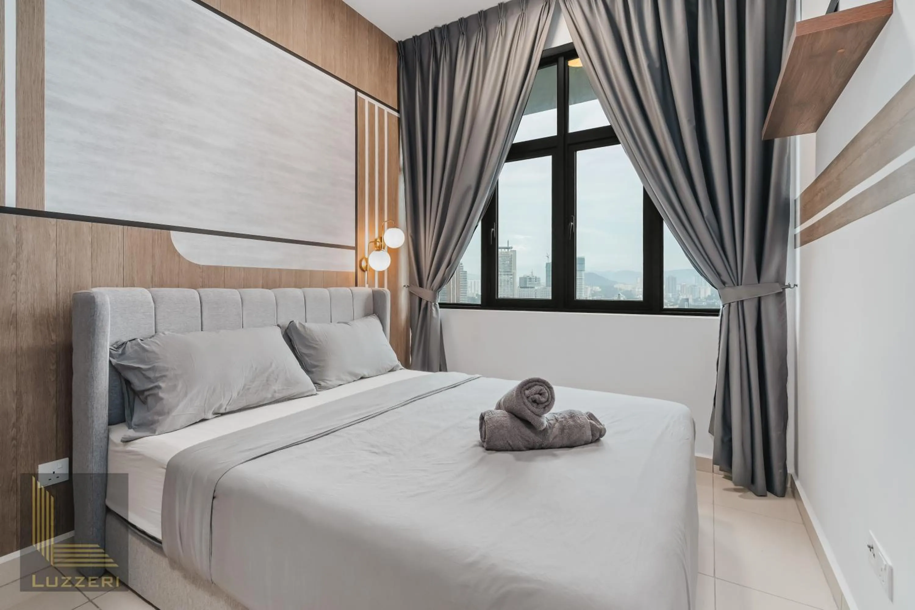 Bed in Legasi Kampung Baru Guesthouse