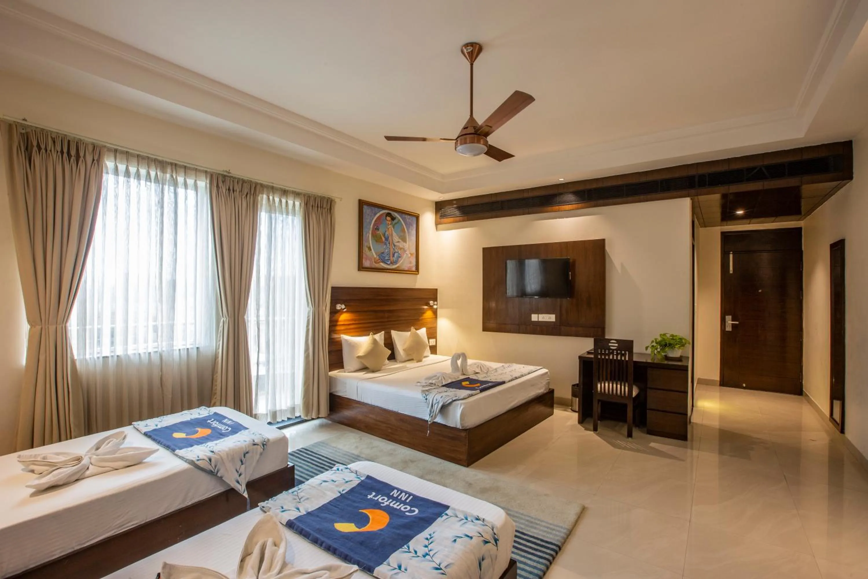 Photo of the whole room in INDE Reva Resorts Rishhikesh