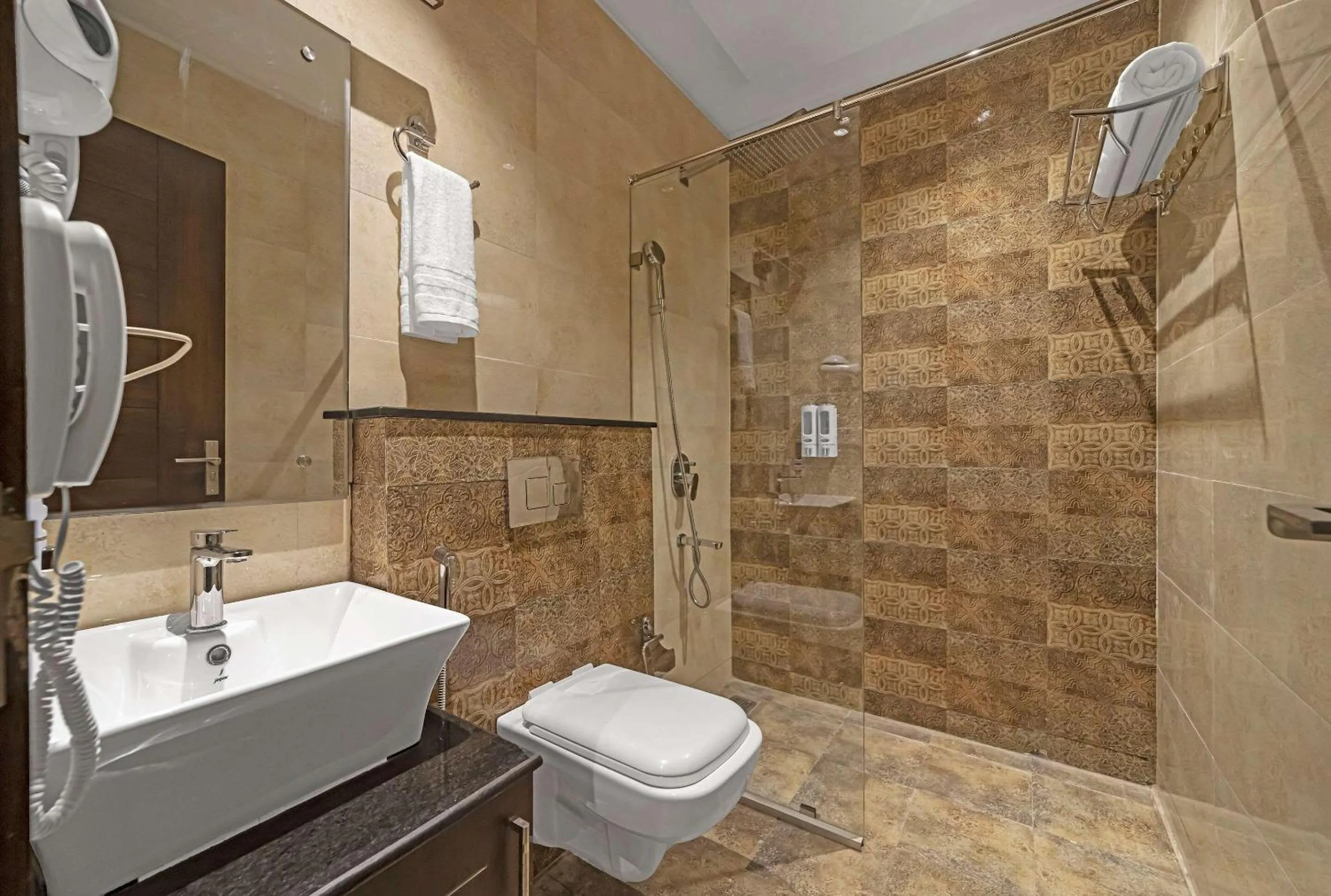 Bathroom in INDE Reva Resorts Rishhikesh