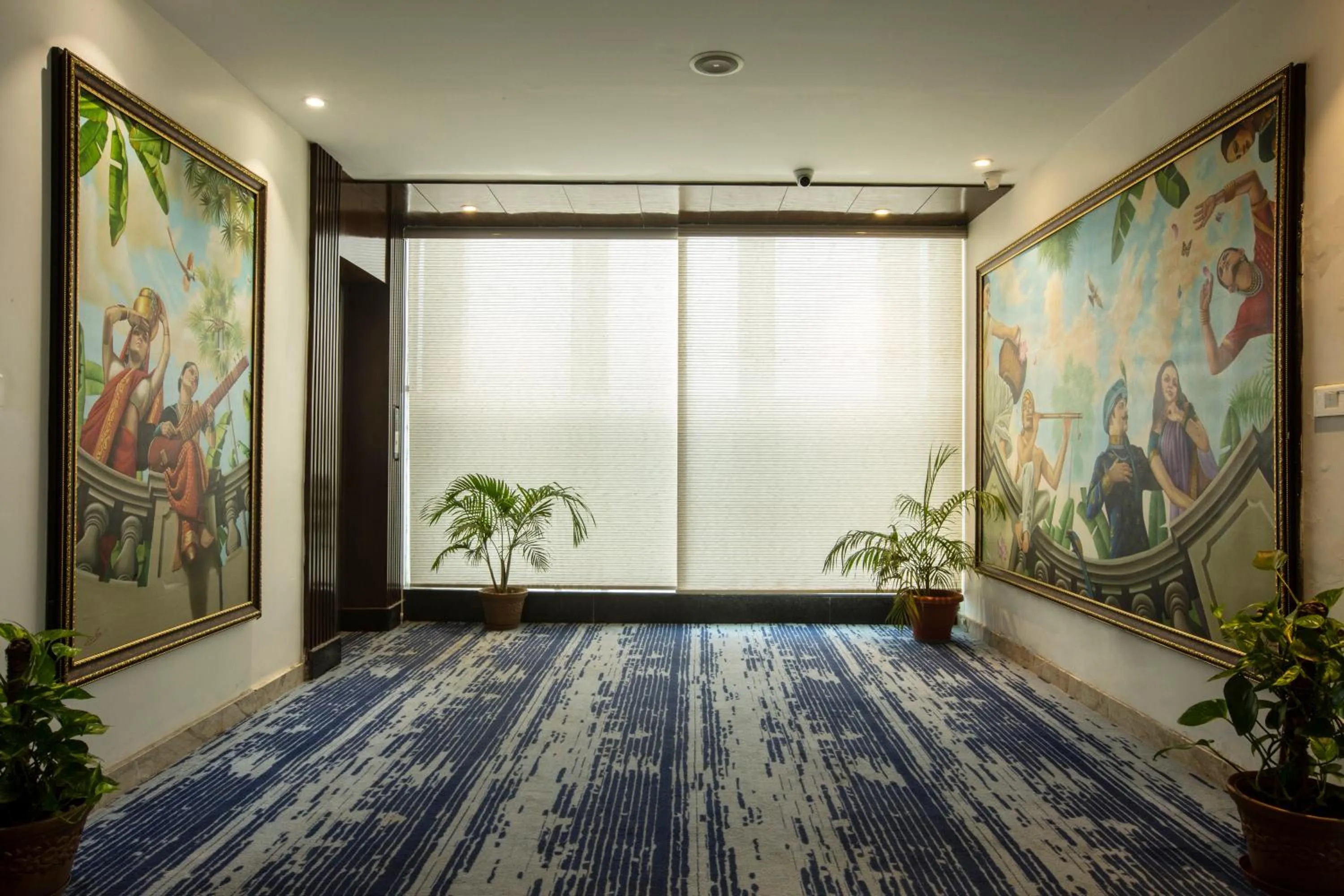 Decorative detail in INDE Reva Resorts Rishhikesh