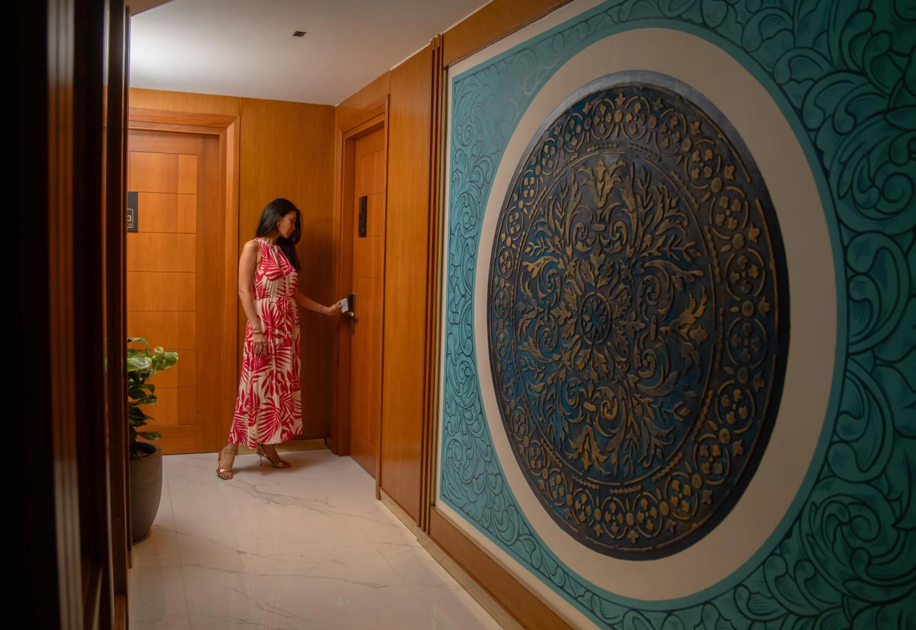 Bedroom in UMET Seaview Hotel with Free Airport Pick up and Drop T&C Apply