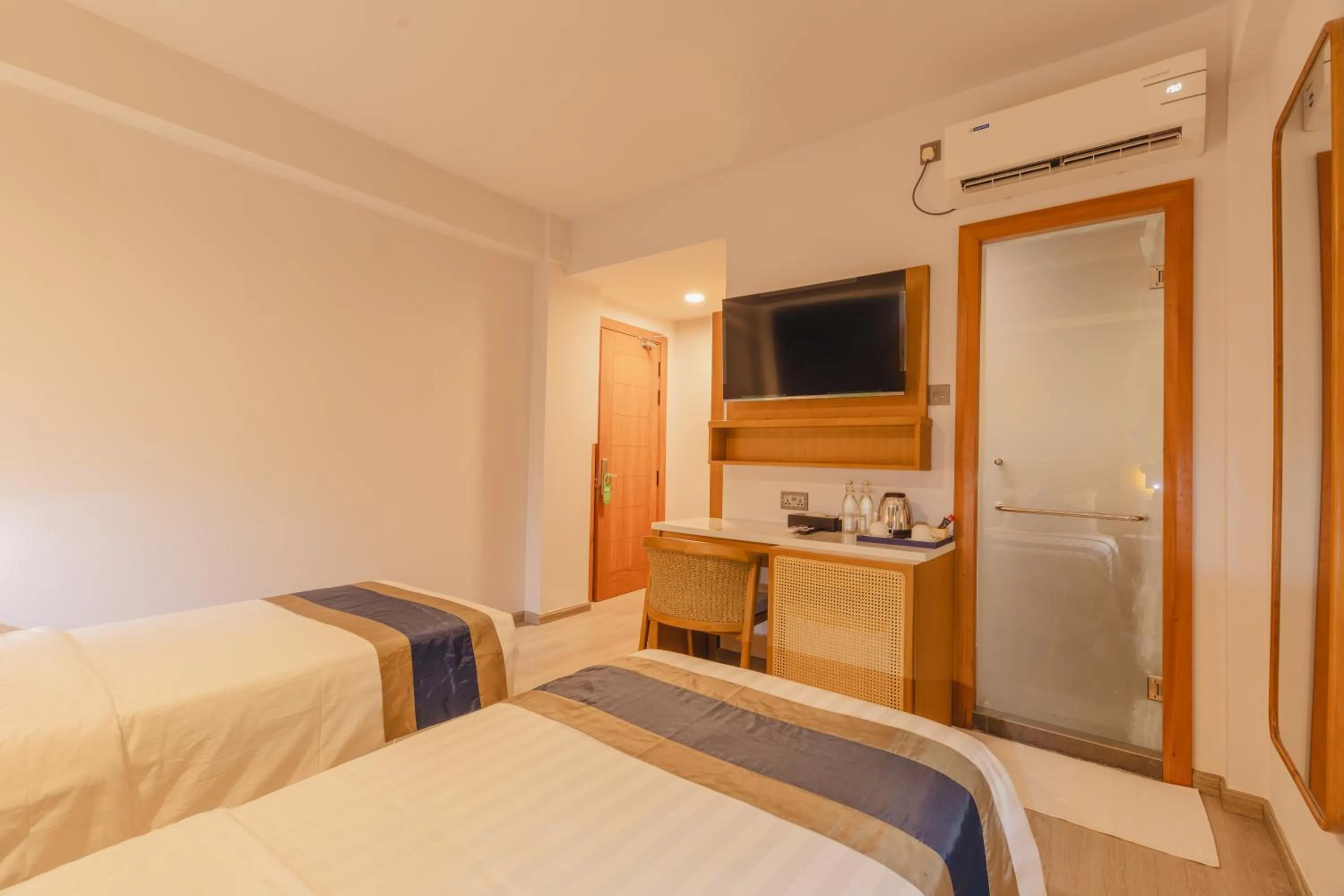 Bed in UMET Seaview Hotel with Free Airport Pick up and Drop T&C Apply