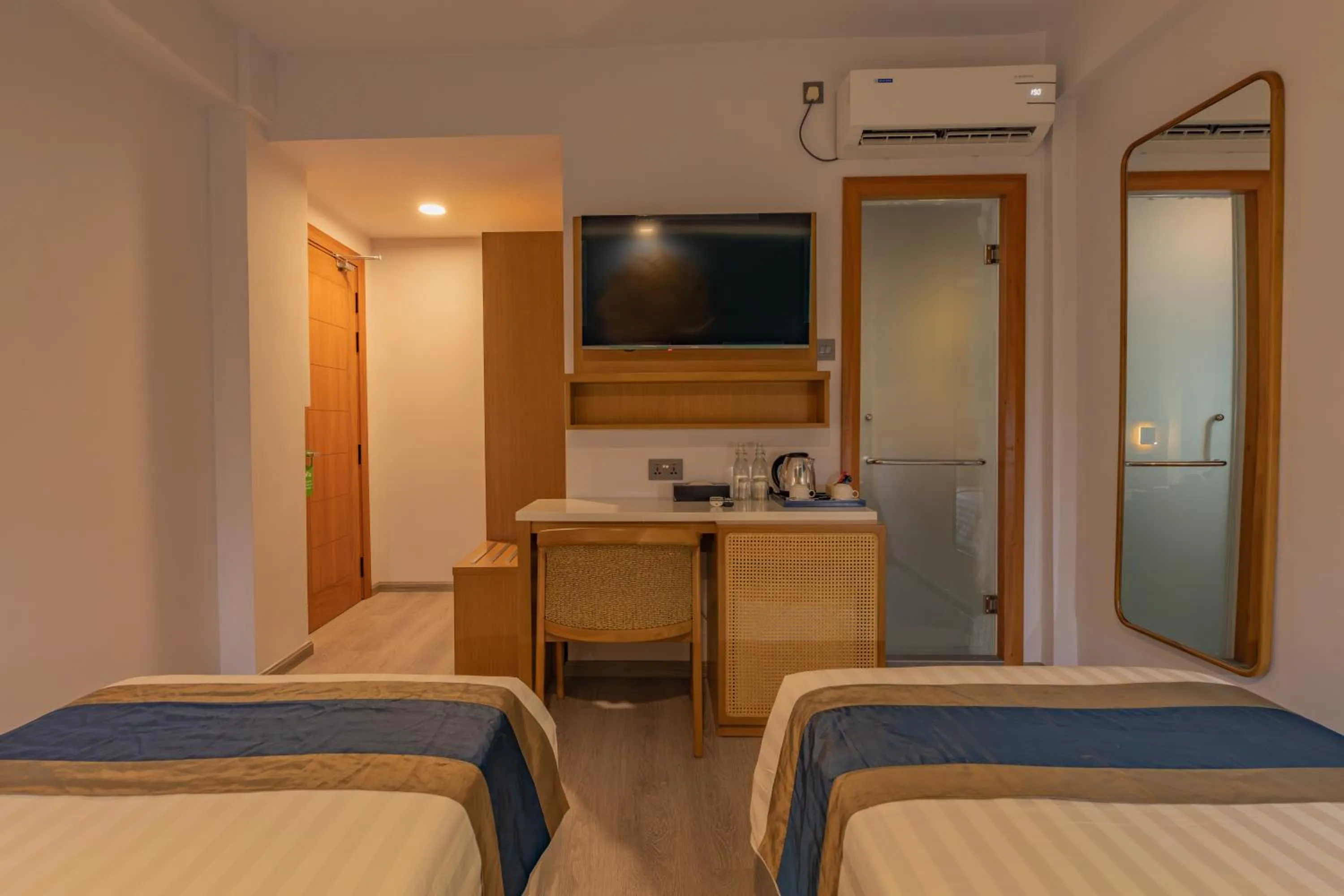 Bed in UMET Seaview Hotel with Free Airport Pick up and Drop T&C Apply