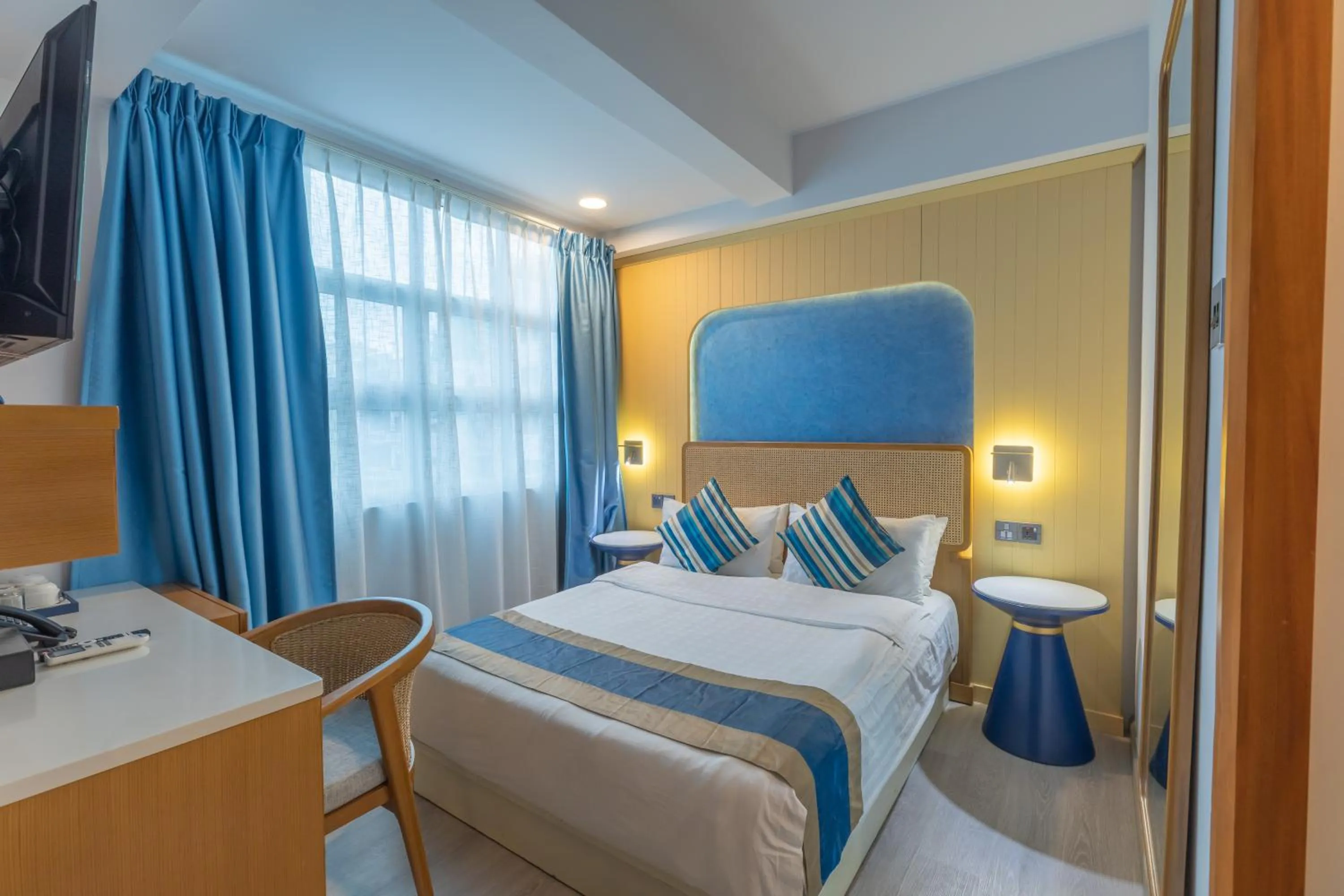 Bedroom, Bed in UMET Seaview Hotel with Free Airport Pick up and Drop T&C Apply