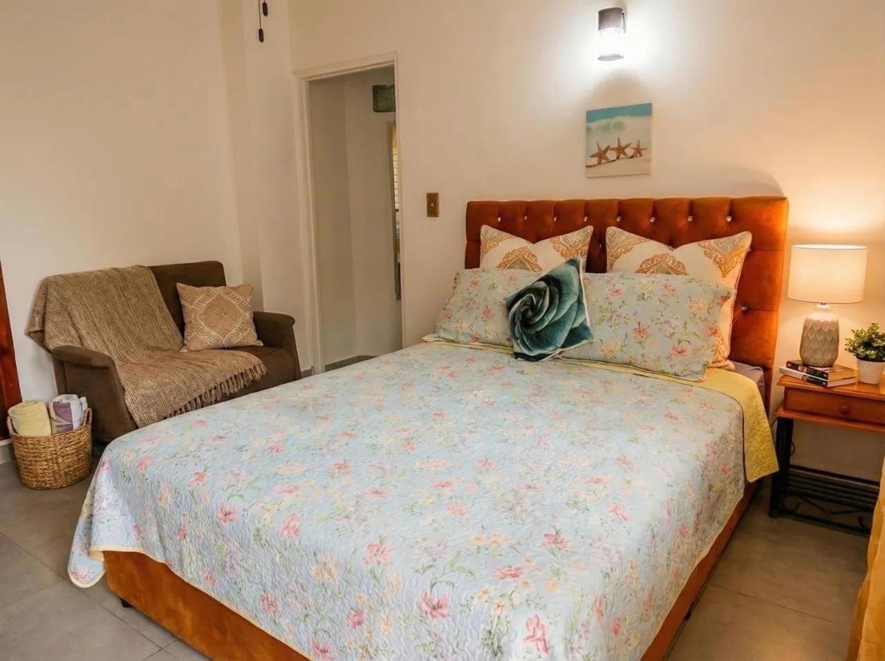 Bed in Casa del Sol Bed and Breakfast