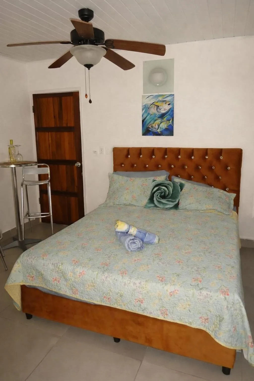 Bed in Casa del Sol Bed and Breakfast