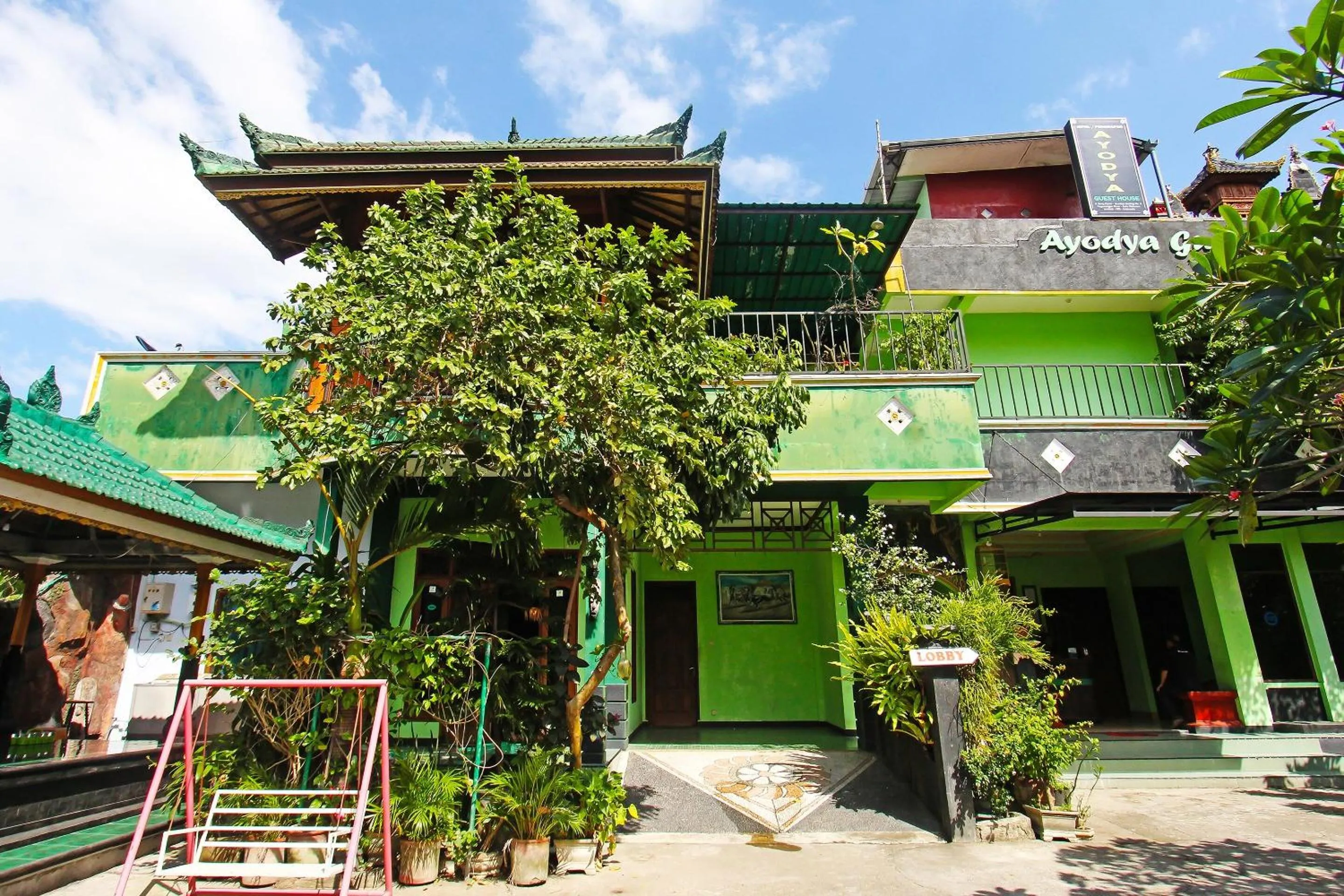 Facade/entrance in OYO 91564 Ayodya Guest House