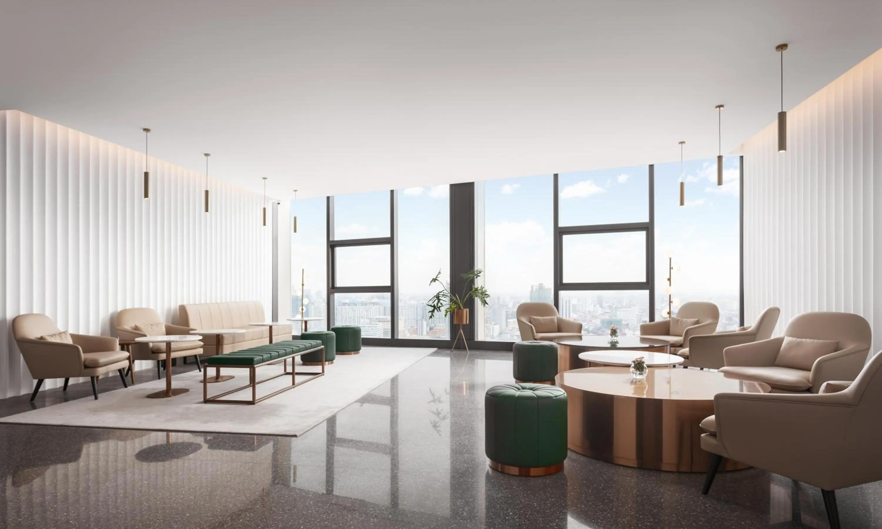 Lobby or reception in Citadines Flatiron Phnom Penh