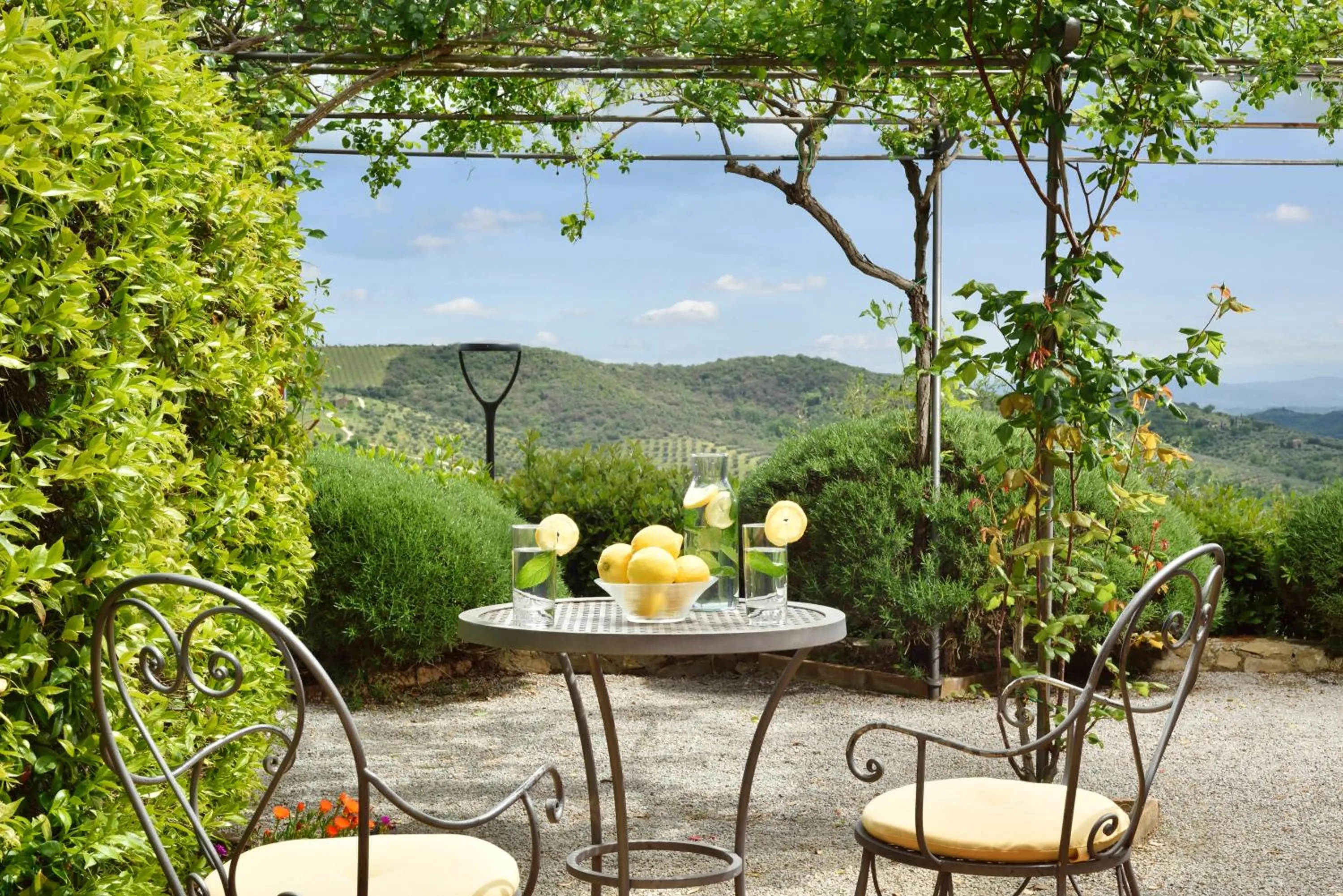 Patio in Relais Villa Monte Solare Wellness & SPA