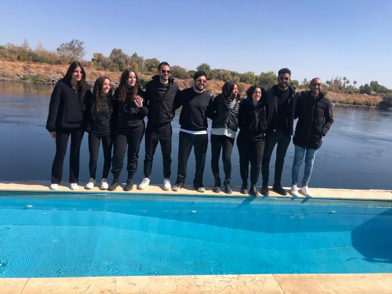 Swimming pool in Fenti Nubian Resort