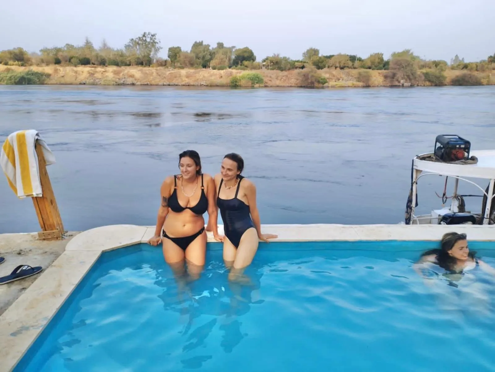 Swimming pool in Fenti Nubian Resort