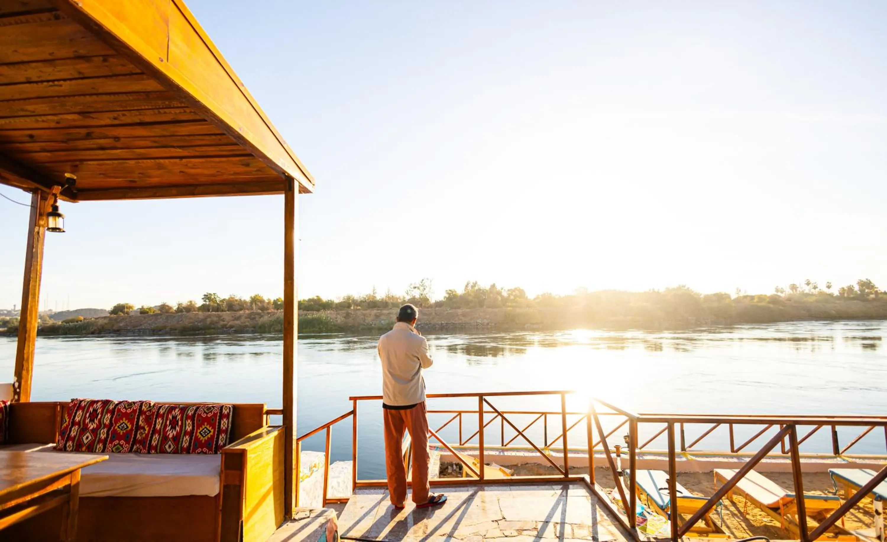 River view in Fenti Nubian Resort