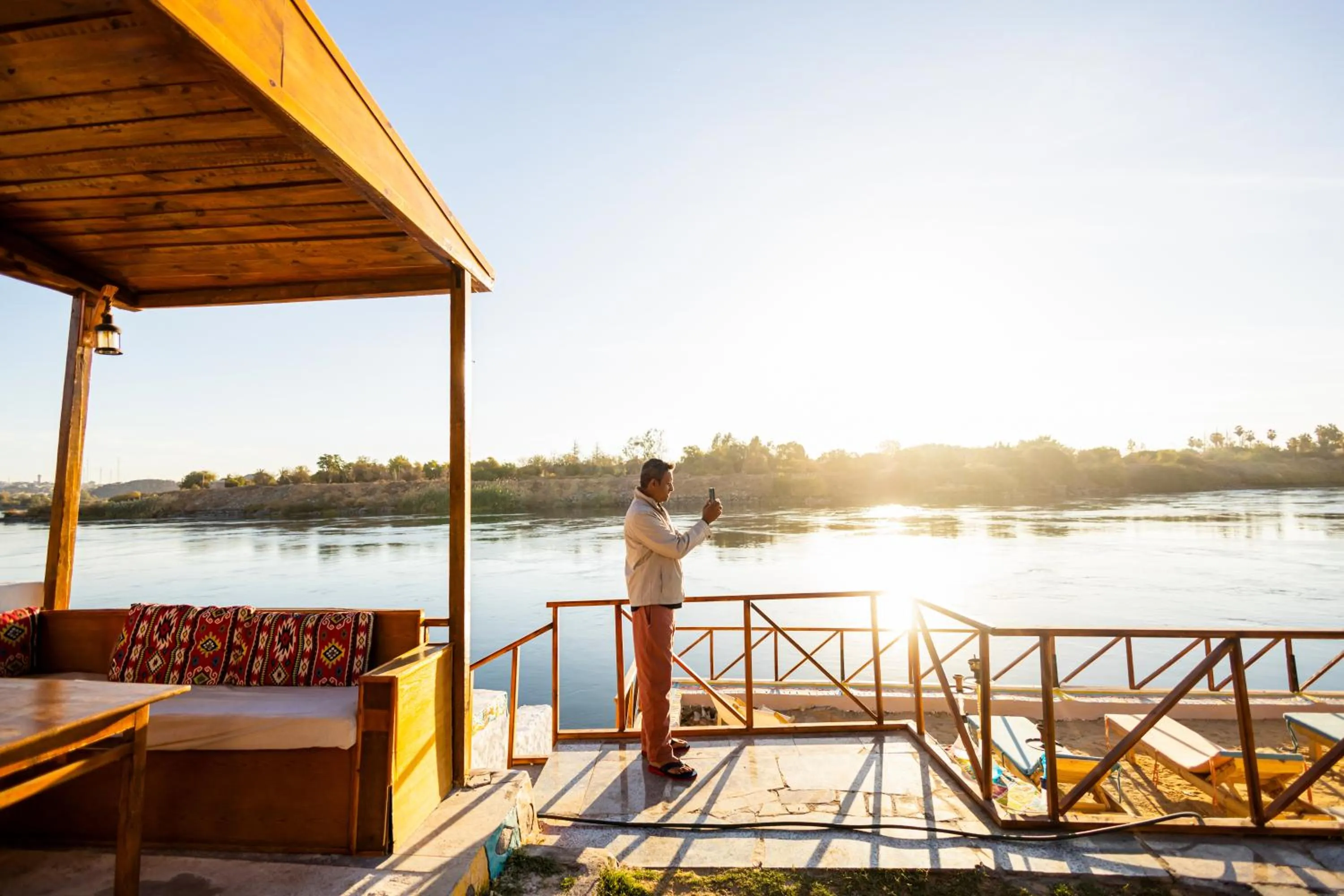 River view in Fenti Nubian Resort